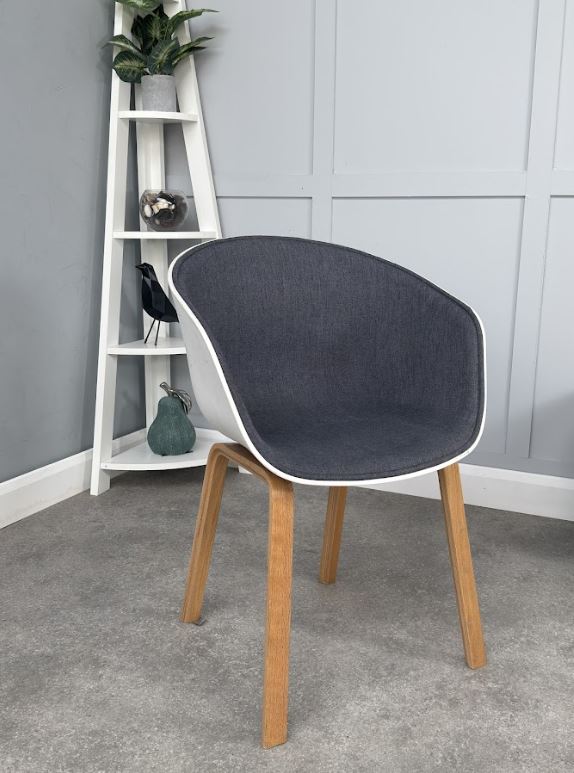 Fabric Marcelo Chair White