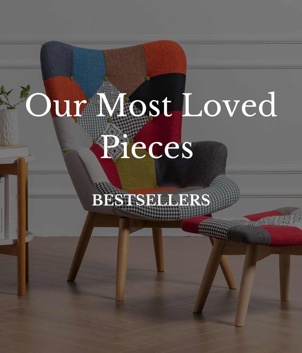 modern patchwork dining chairs