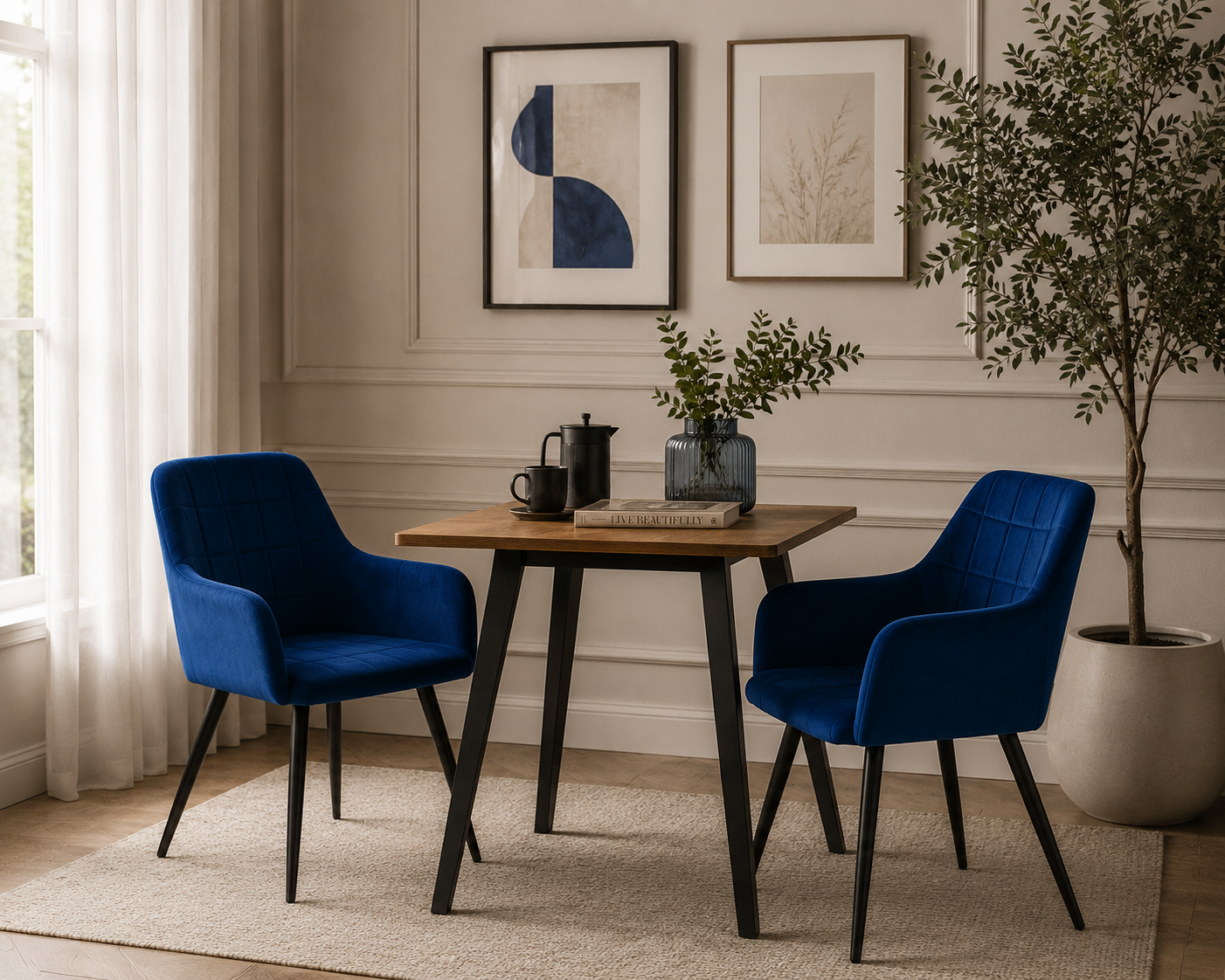 Camden Velvet Dining Chair