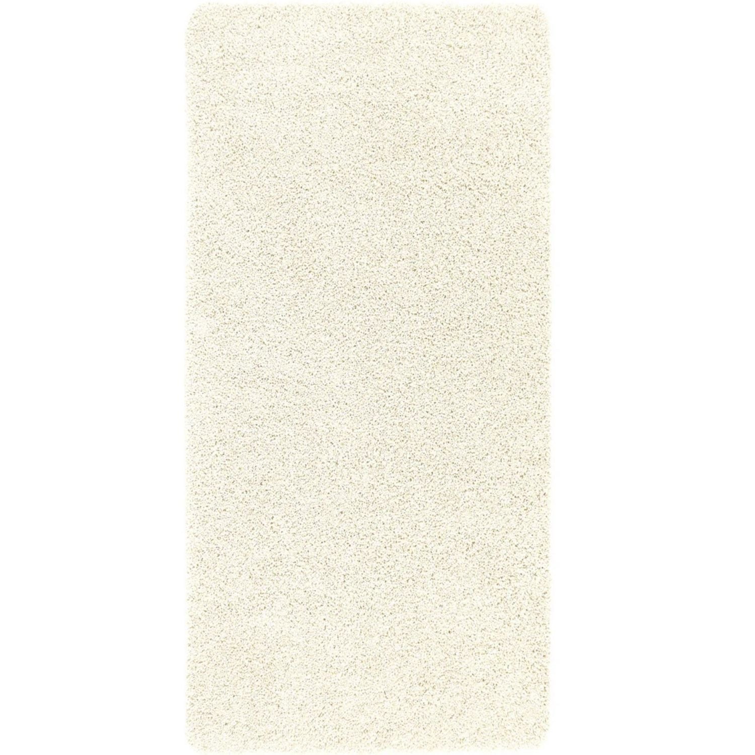 Washable Ghost Ivory Shaggy Rug - PN Home