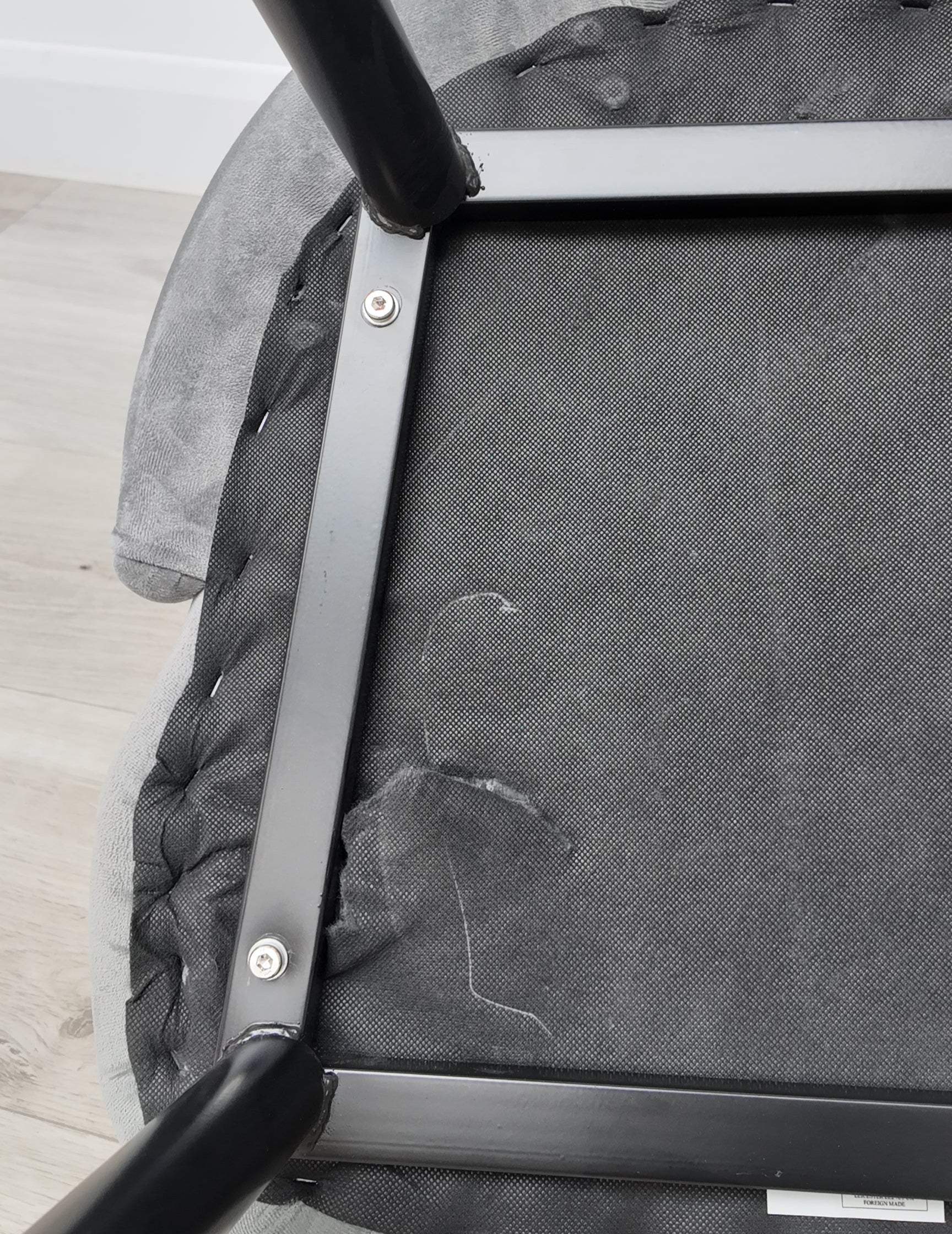 Milano Velvet Dining Chair - Grey