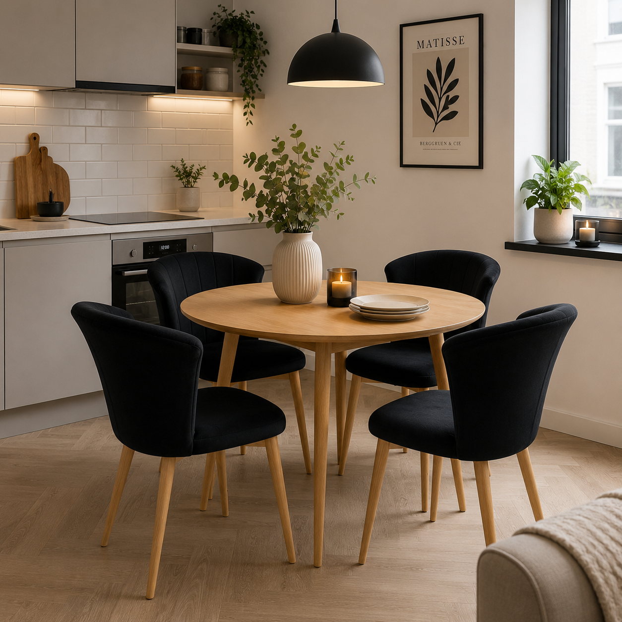 Elsa Velvet Dining Chair