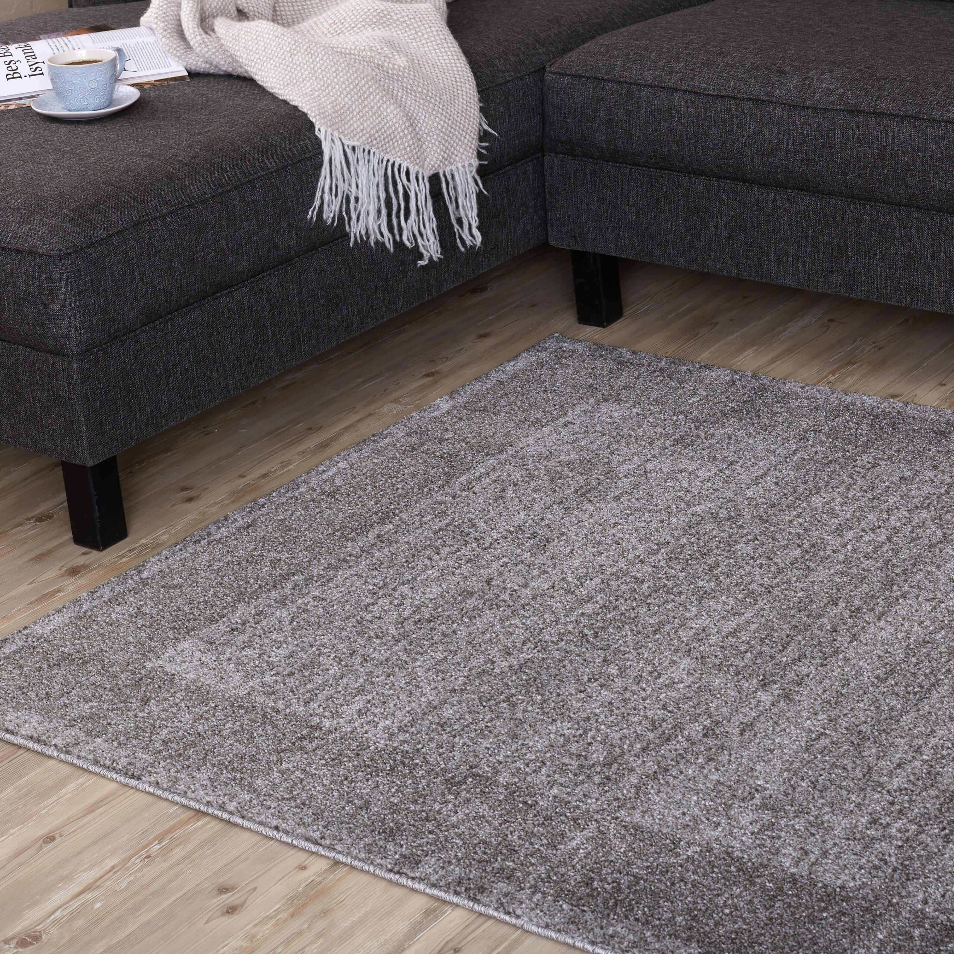 Ephesus Modern Grey Rugs | 7437G - PN Home
