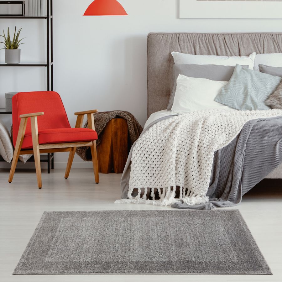 Ephesus Modern Grey Rugs | 7437G - PN Home