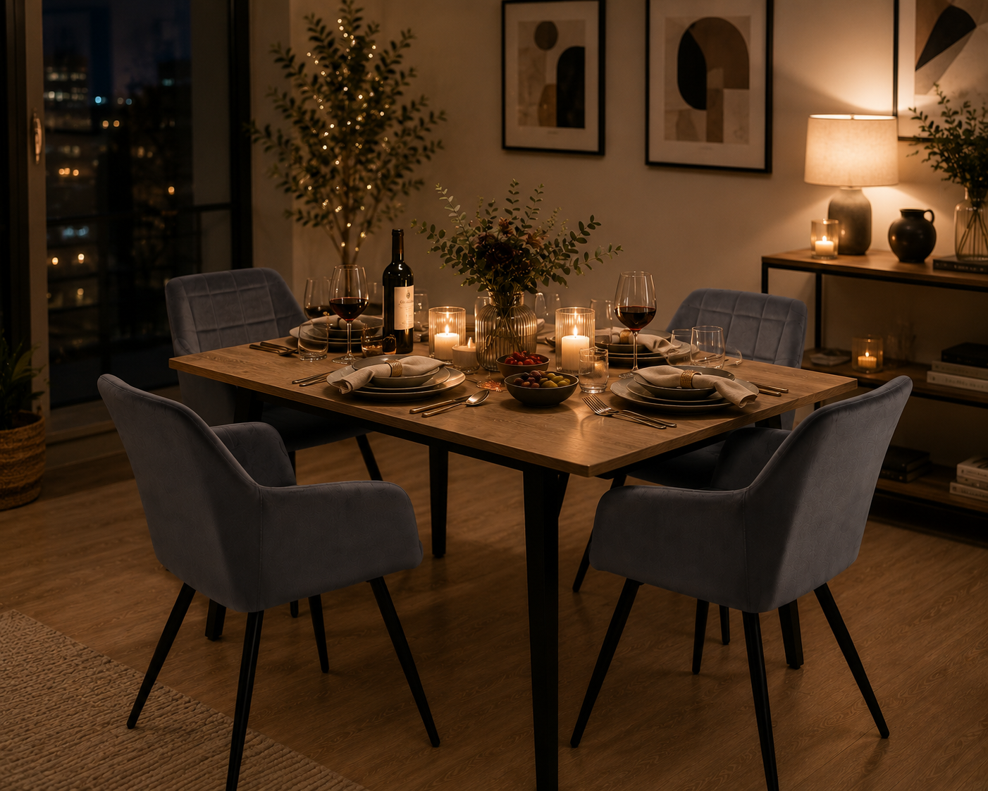 Camden Velvet Dining Chair