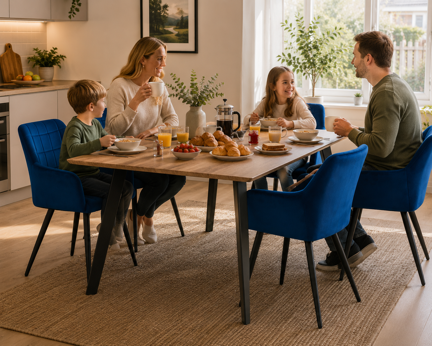 Camden Velvet Dining Chair