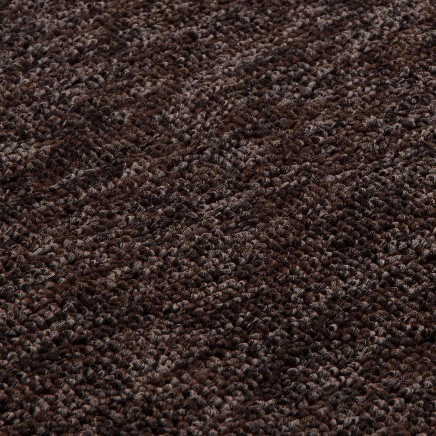 Flex Brown Low Pile Solid Rug - PN Home