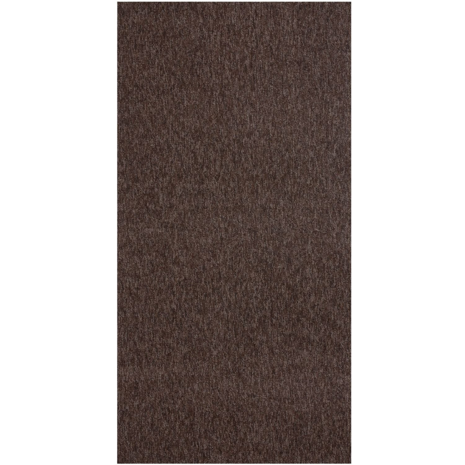 Flex Brown Low Pile Solid Rug - PN Home