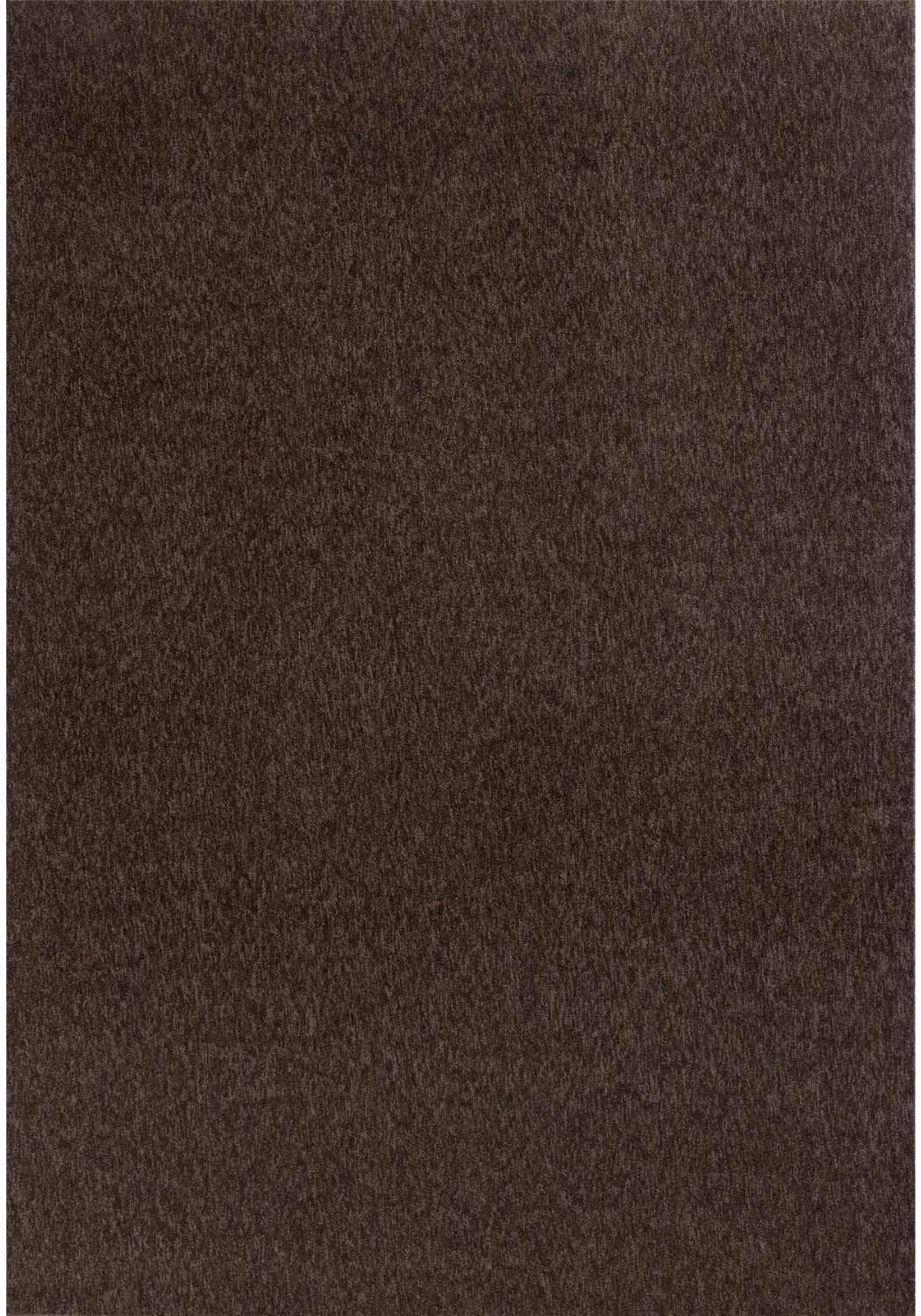 Flex Brown Low Pile Solid Rug - PN Home