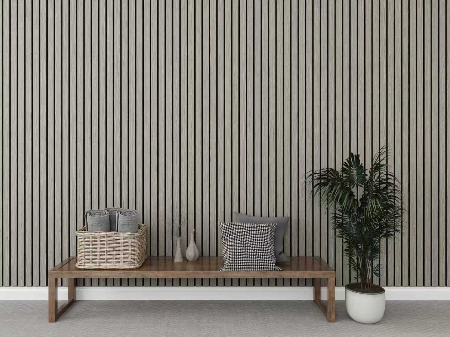 Grey Oak Acoustic Wall Panels