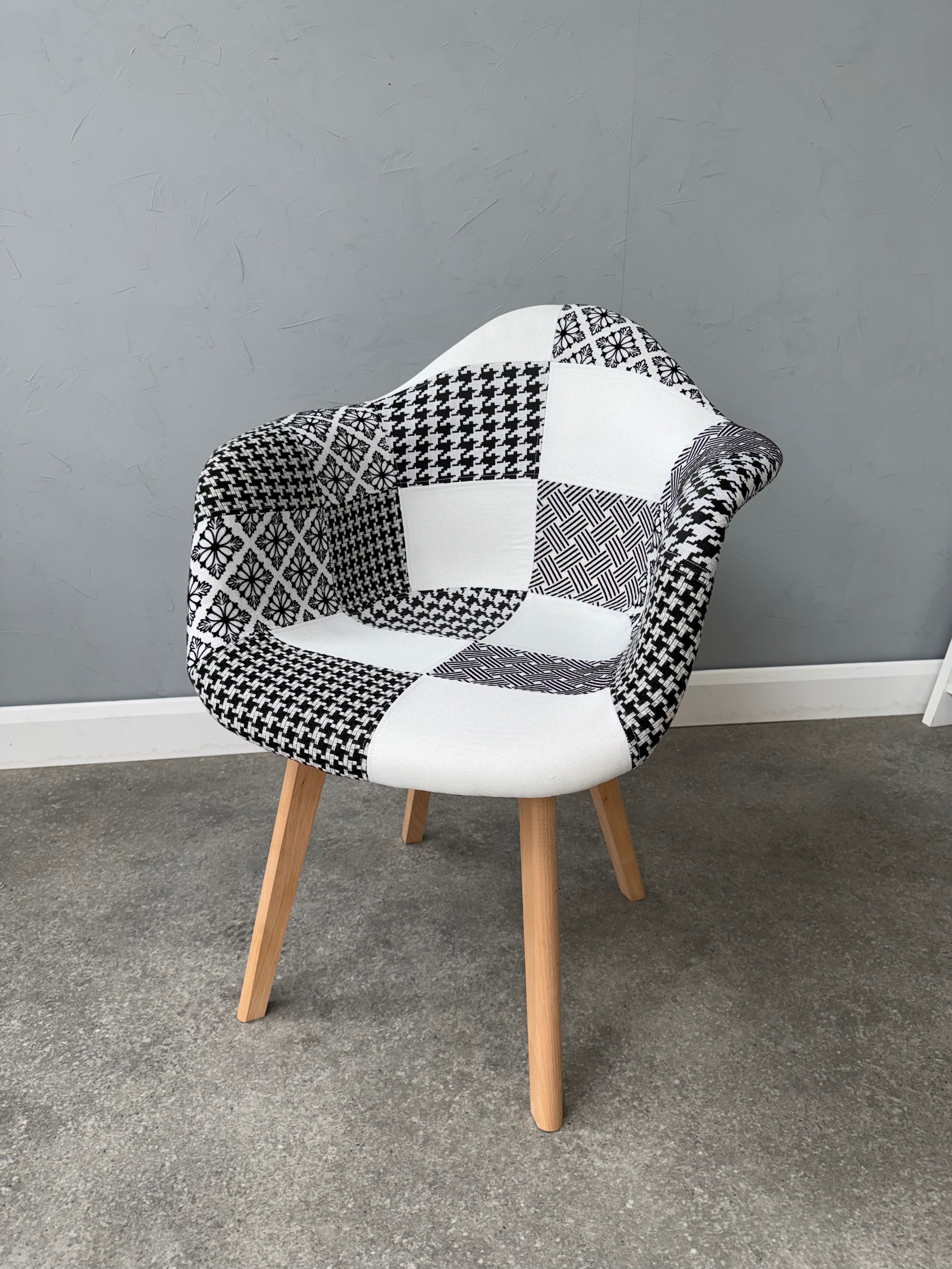 Chrono Patchwork Tub Chair - PN Home