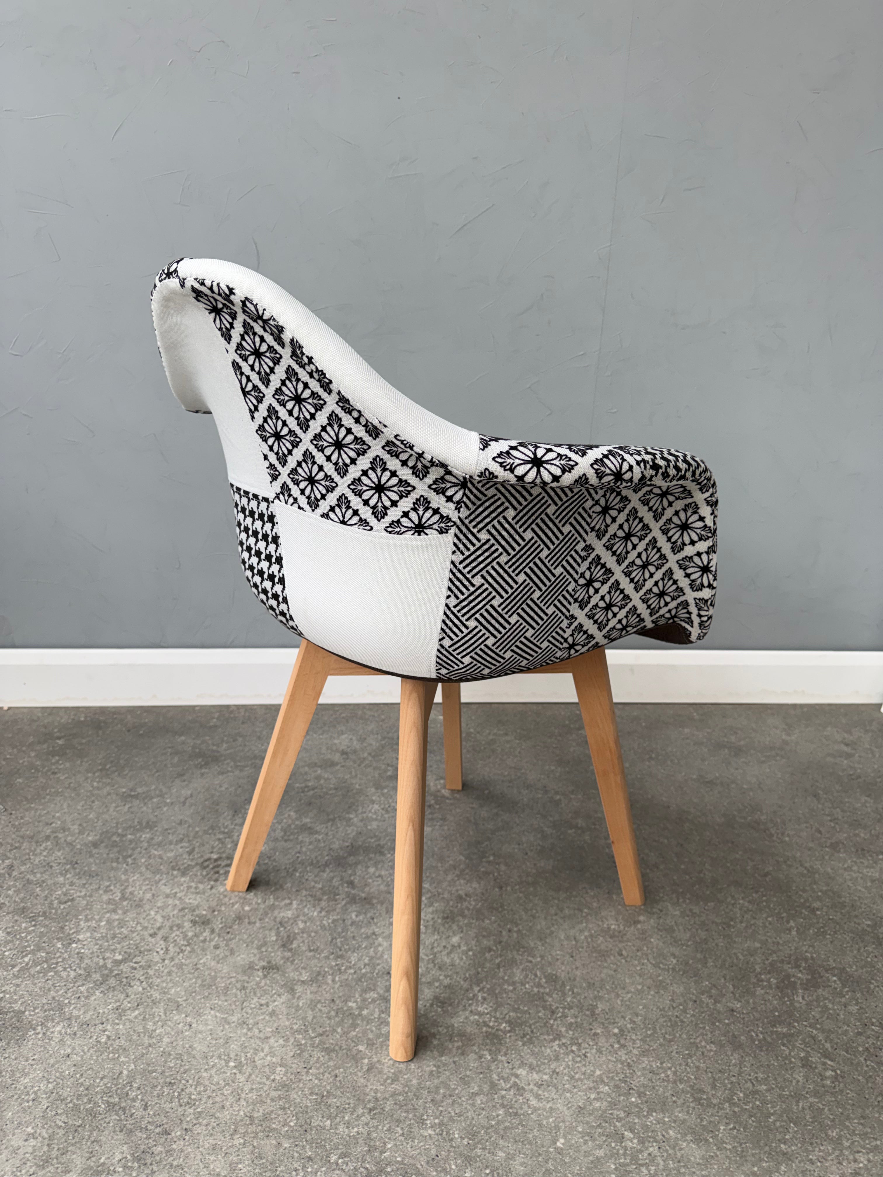 Chrono Patchwork Tub Chair - PN Home