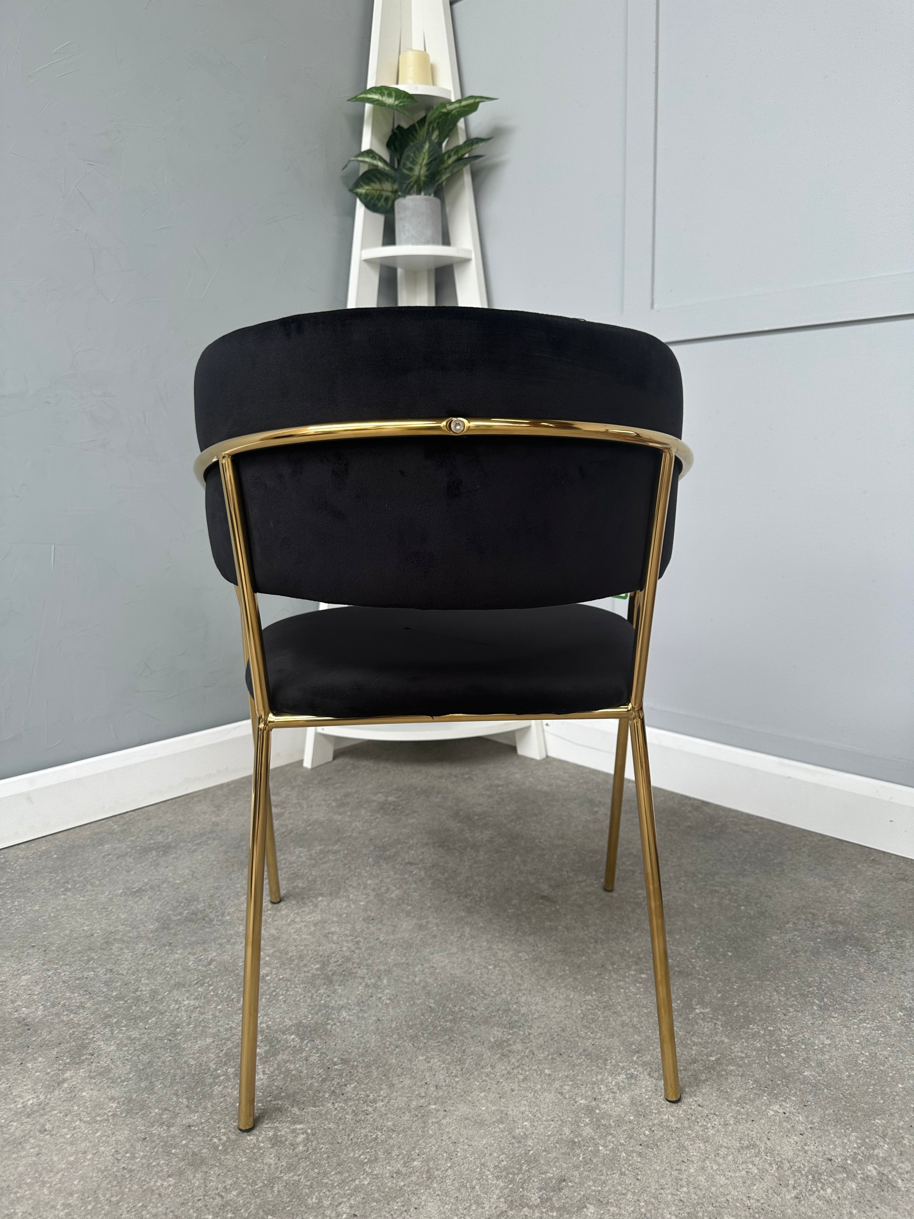 Atarah LUX Dining Chair - Black