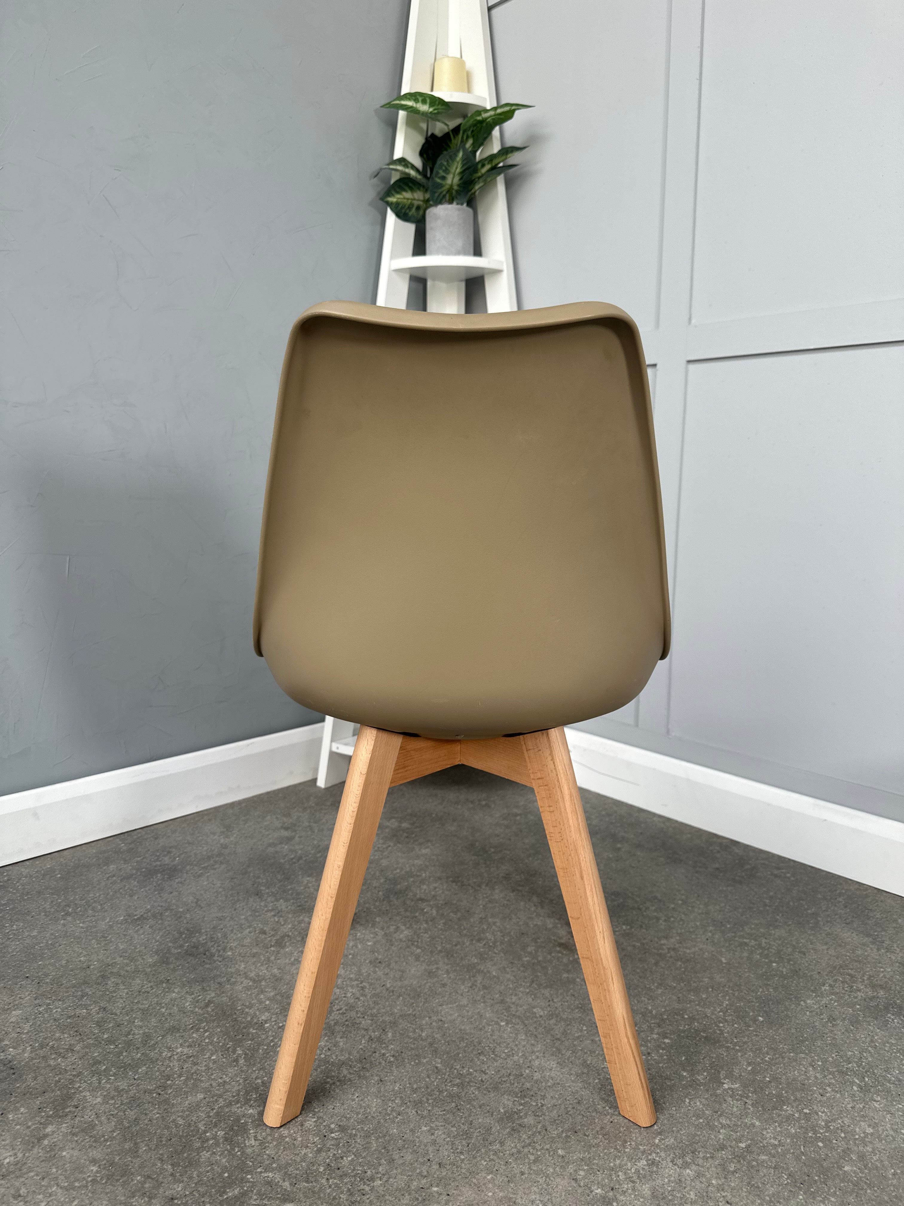 Jamie Lorenzo Dining Chair - Vanilla