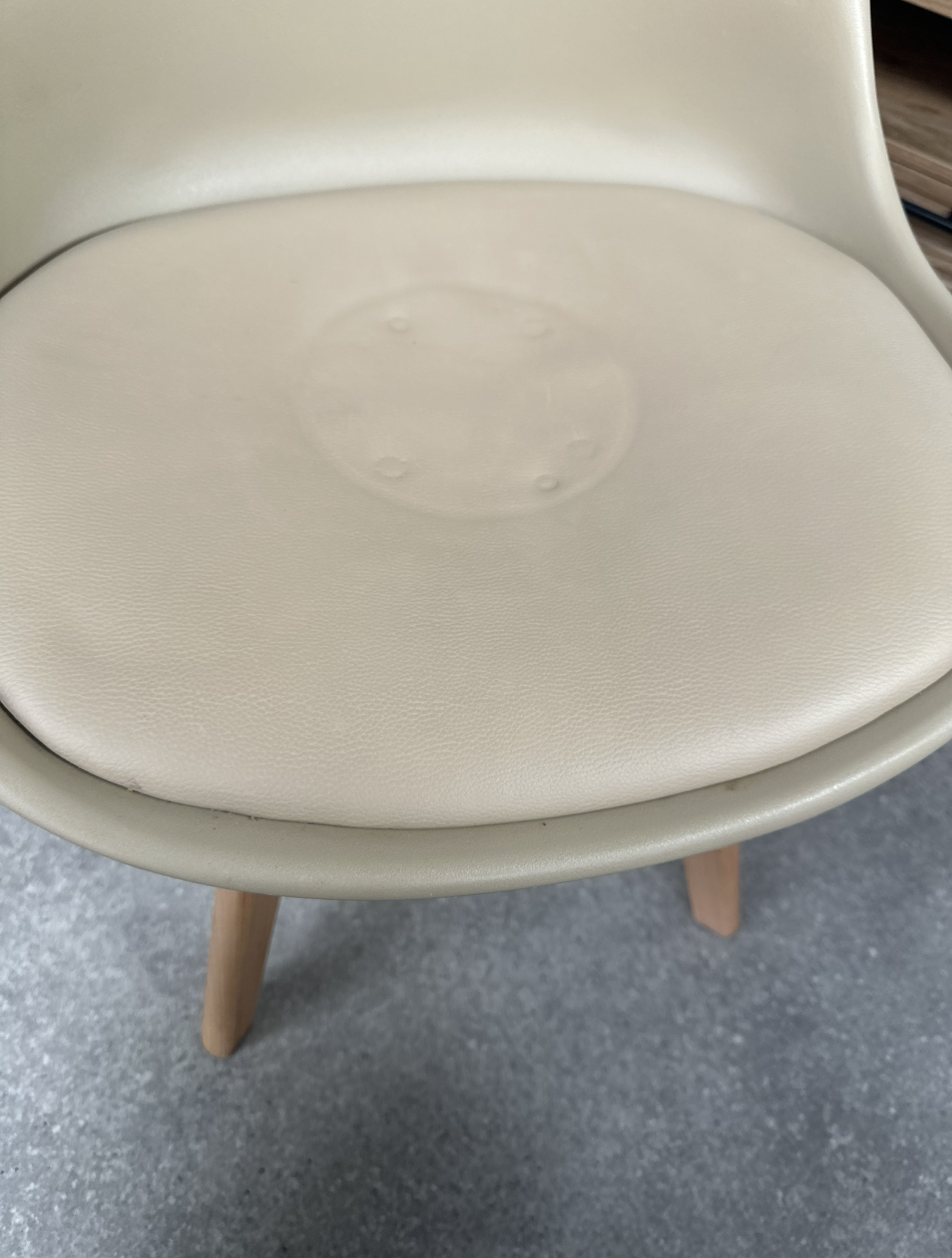 Jamie Lorenzo Dining Chair - Vanilla