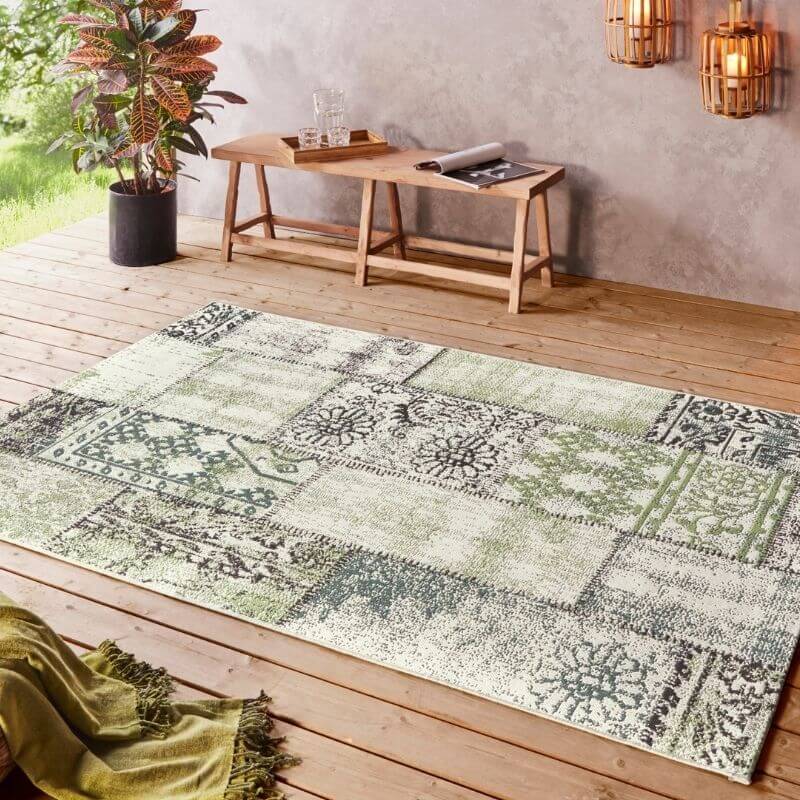 Indoor Outdoor Symi Rug – Patchwork - PN Home