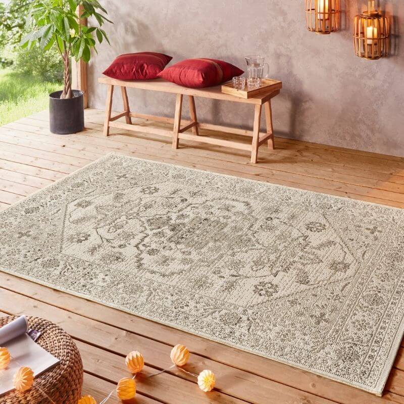 Indoor Outdoor Rug Navarino – Bordered Design - PN Home