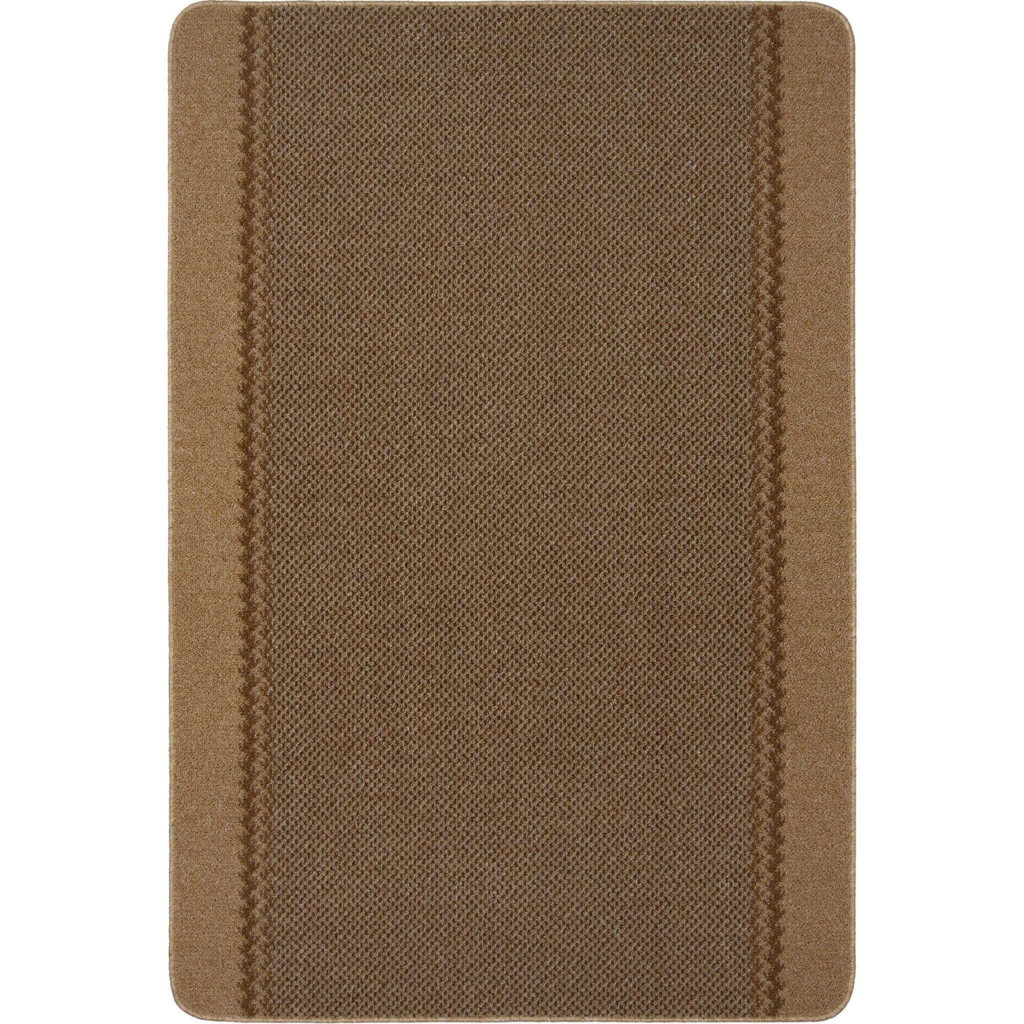 Washable Bordered Beige Rug | 116B - PN Home