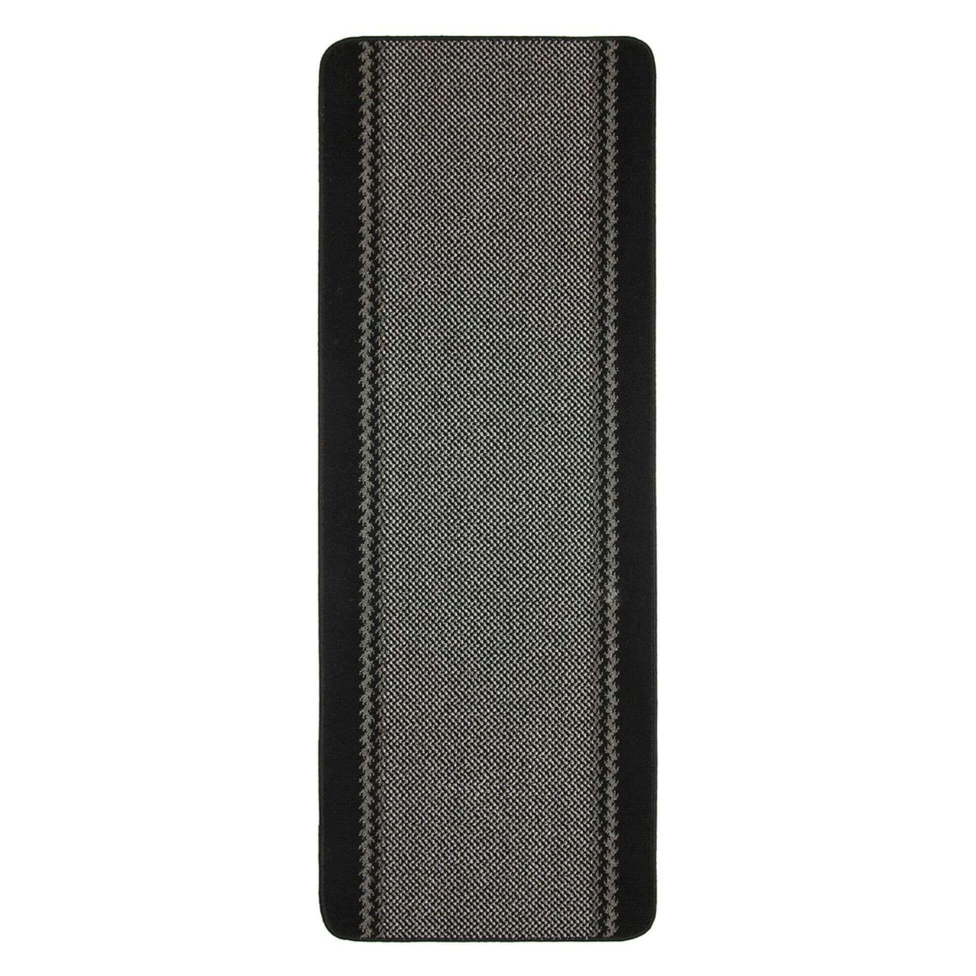 Washable Bordered Black Rug | 116Bl - PN Home