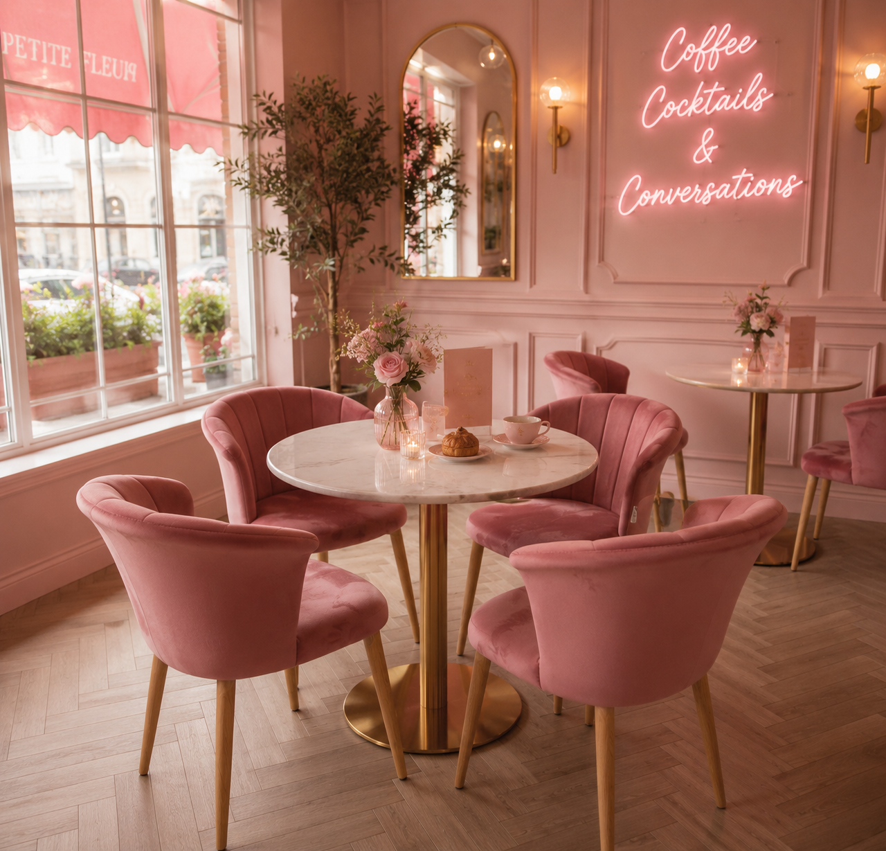 Elsa Velvet Dining Chair