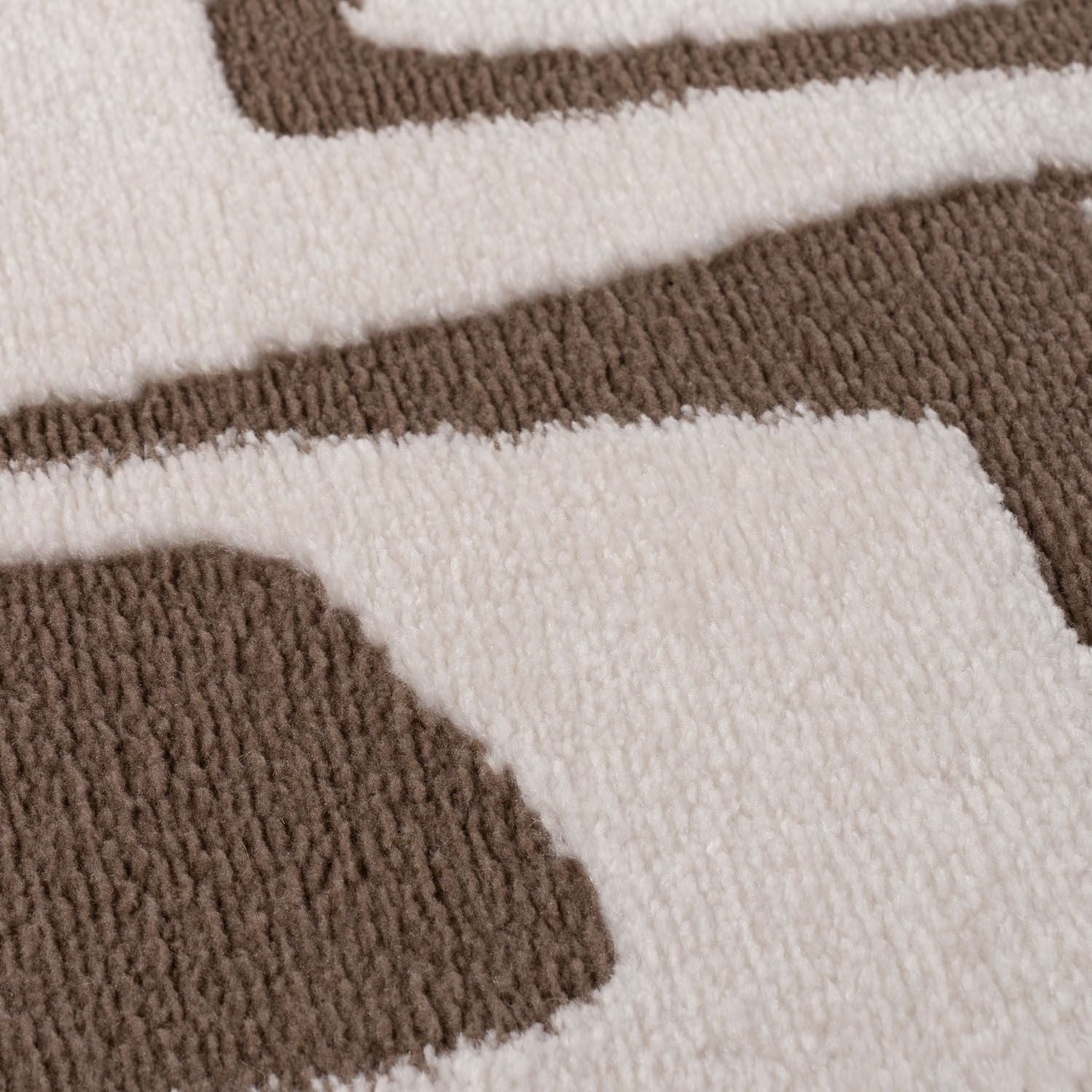 Loft Abstract Brown Rug - PN Home
