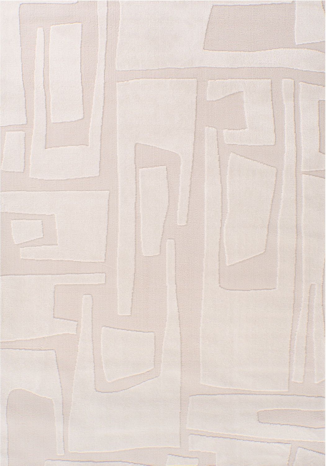 Loft Abstract Cream Rug - PN Home