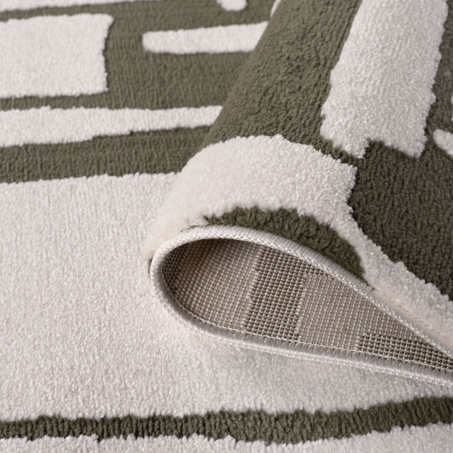 Loft Abstract Green Rug - PN Home