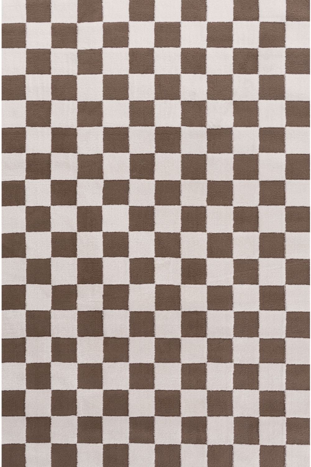 Loft Checkerboard Brown Rug - PN Home