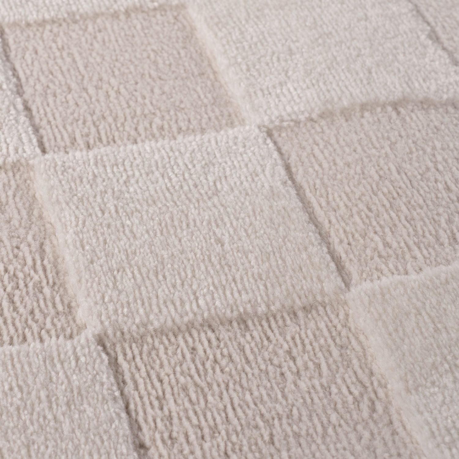 Loft Checkerboard Cream Rug - PN Home