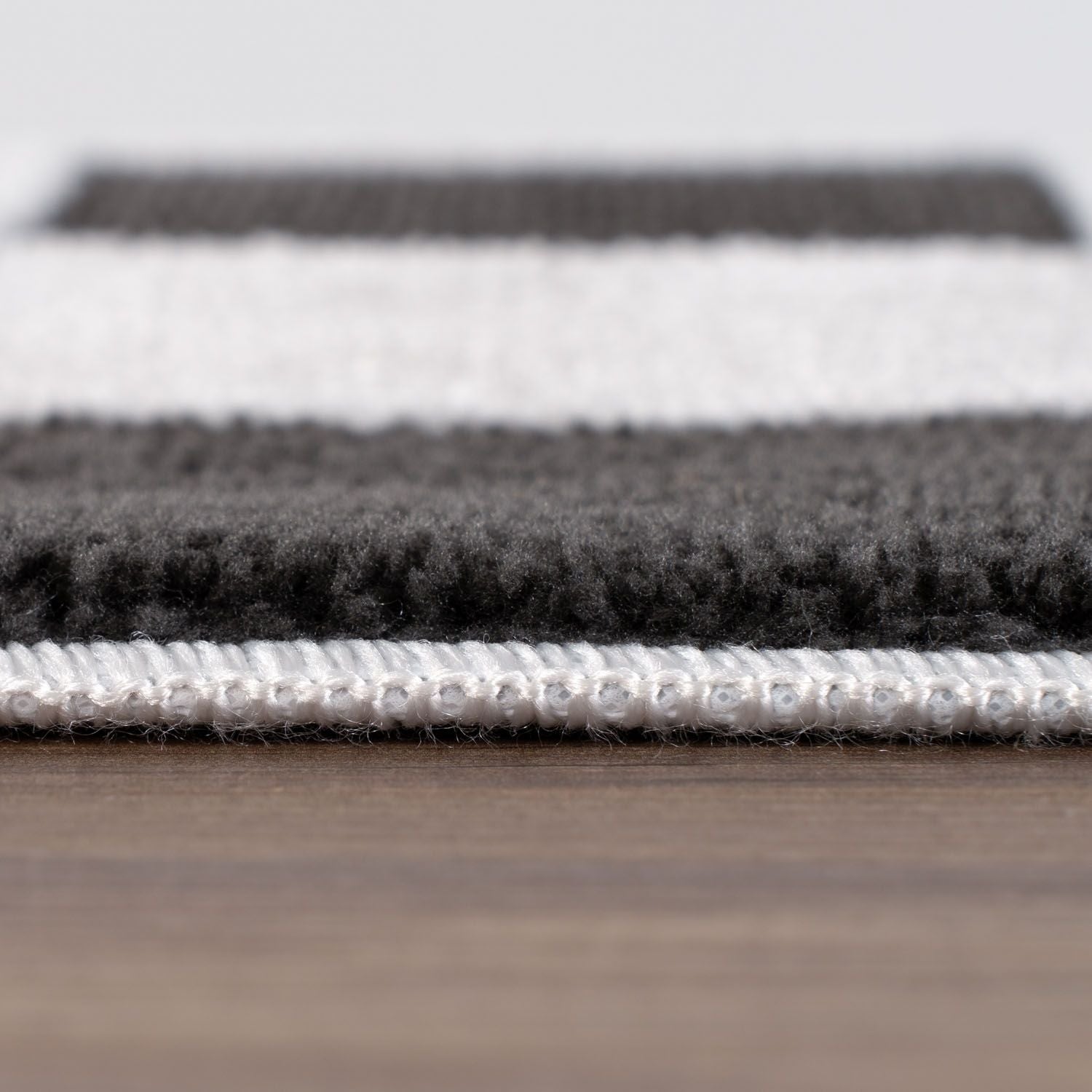 Loft Checkerboard Dark Grey Rug - PN Home