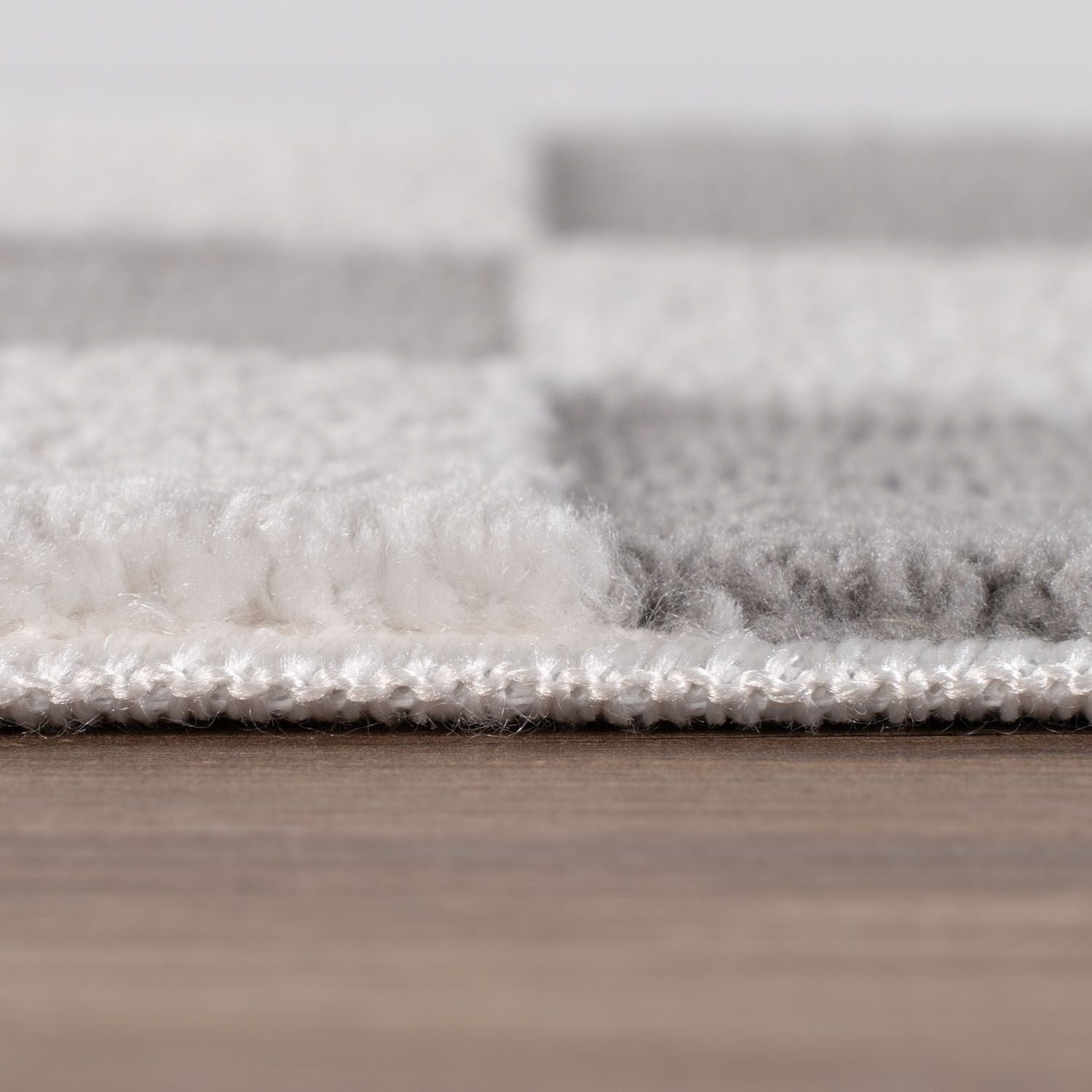 Loft Checkerboard Grey Rug - PN Home