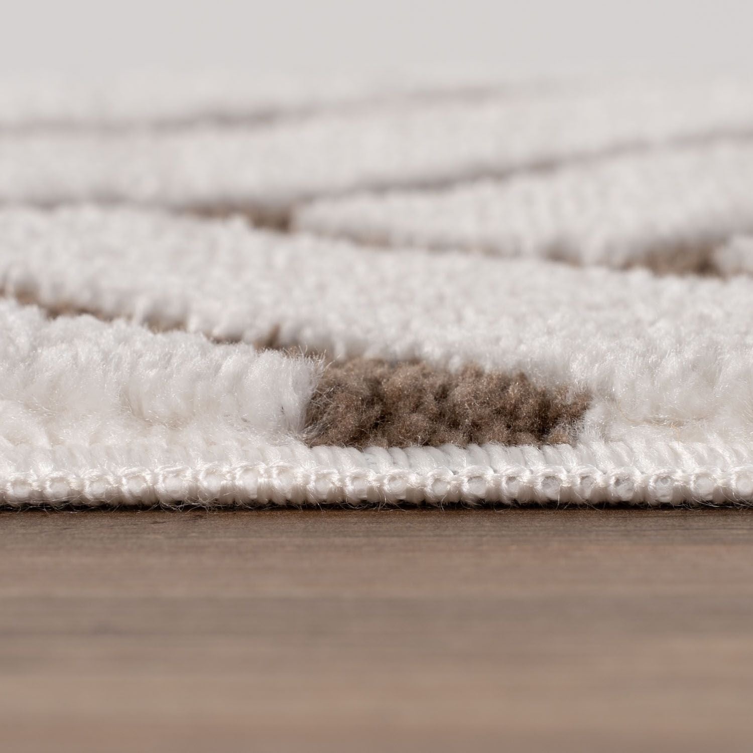 Loft Chevron Brown Rug - PN Home
