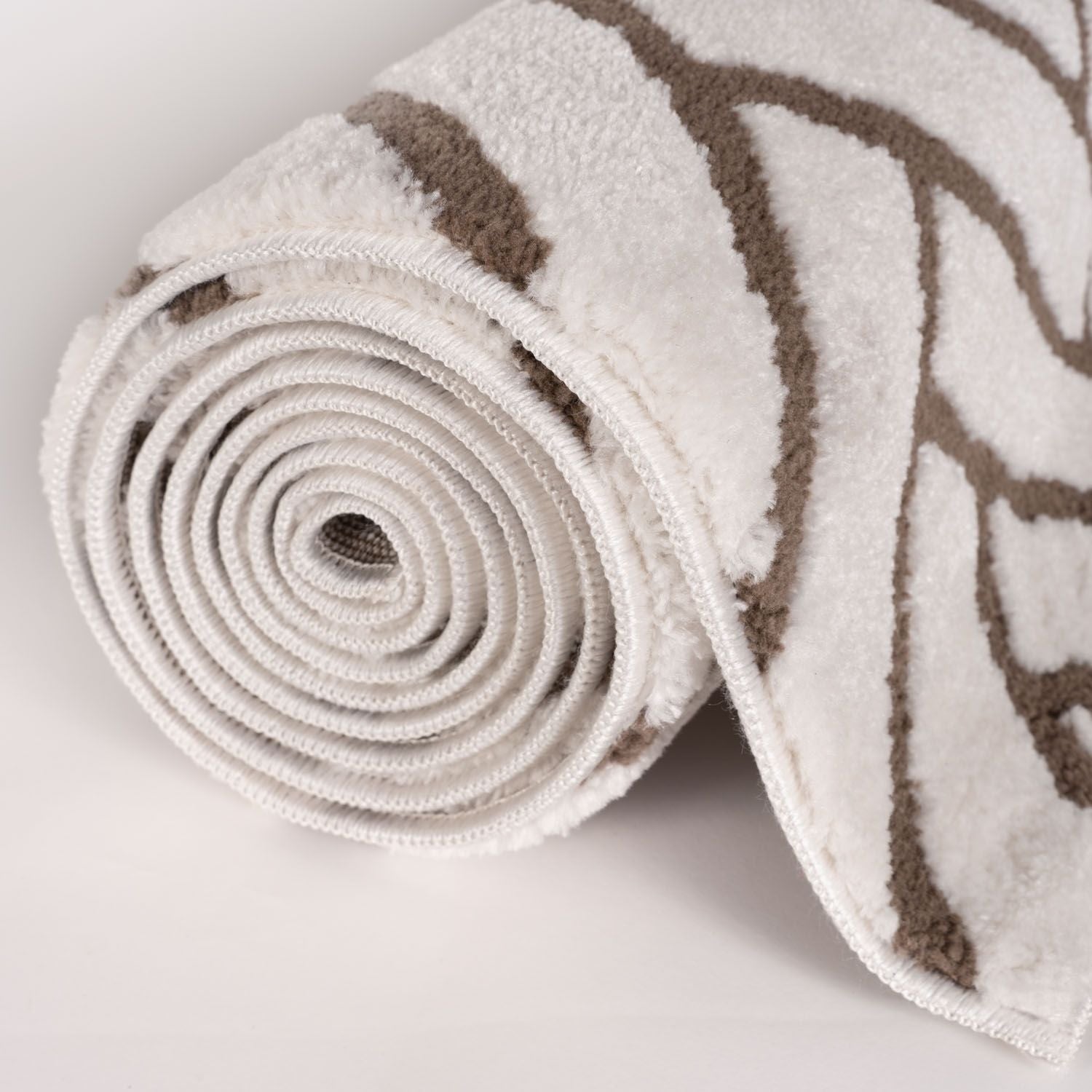 Loft Chevron Brown Rug - PN Home
