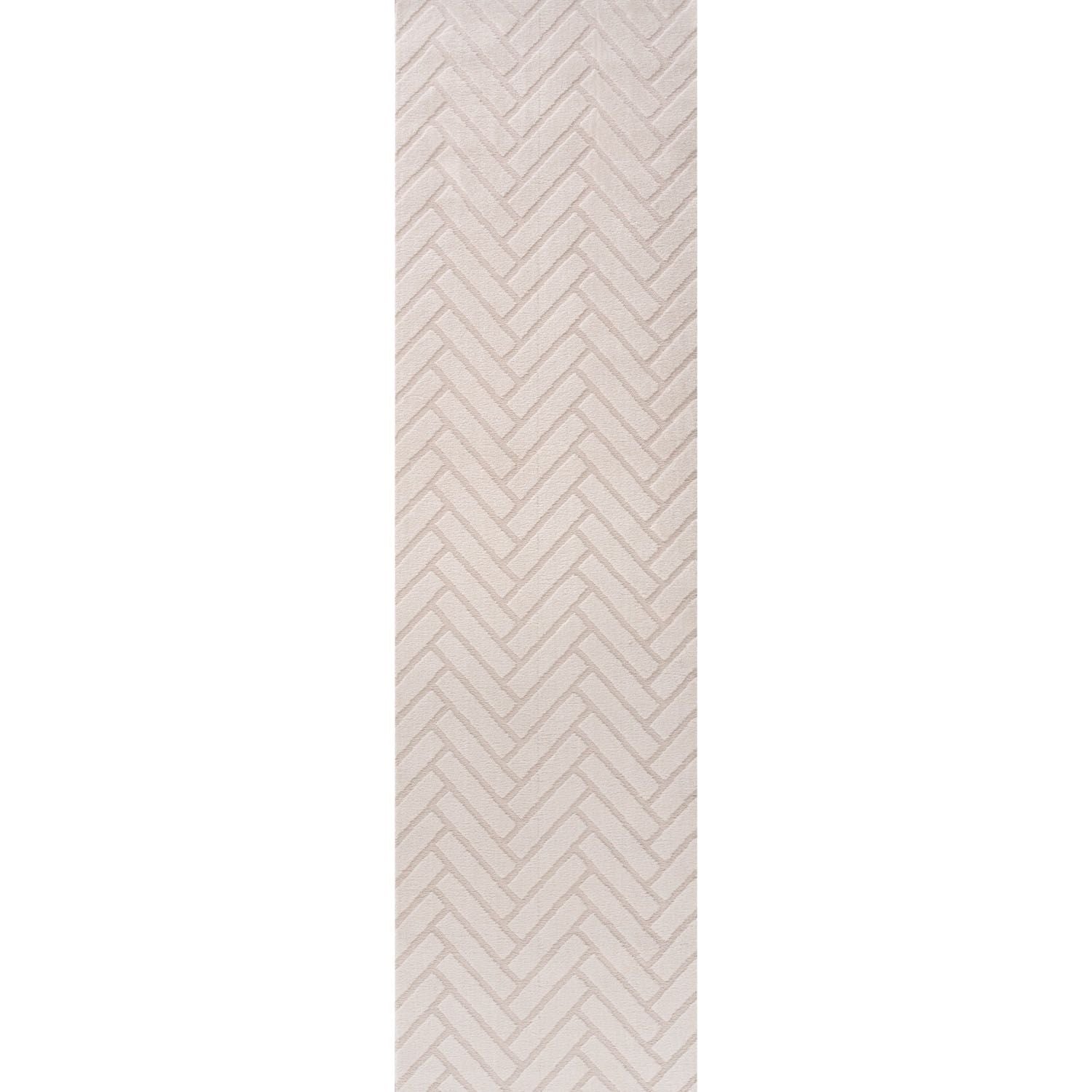 Loft Chevron Cream Rug - PN Home