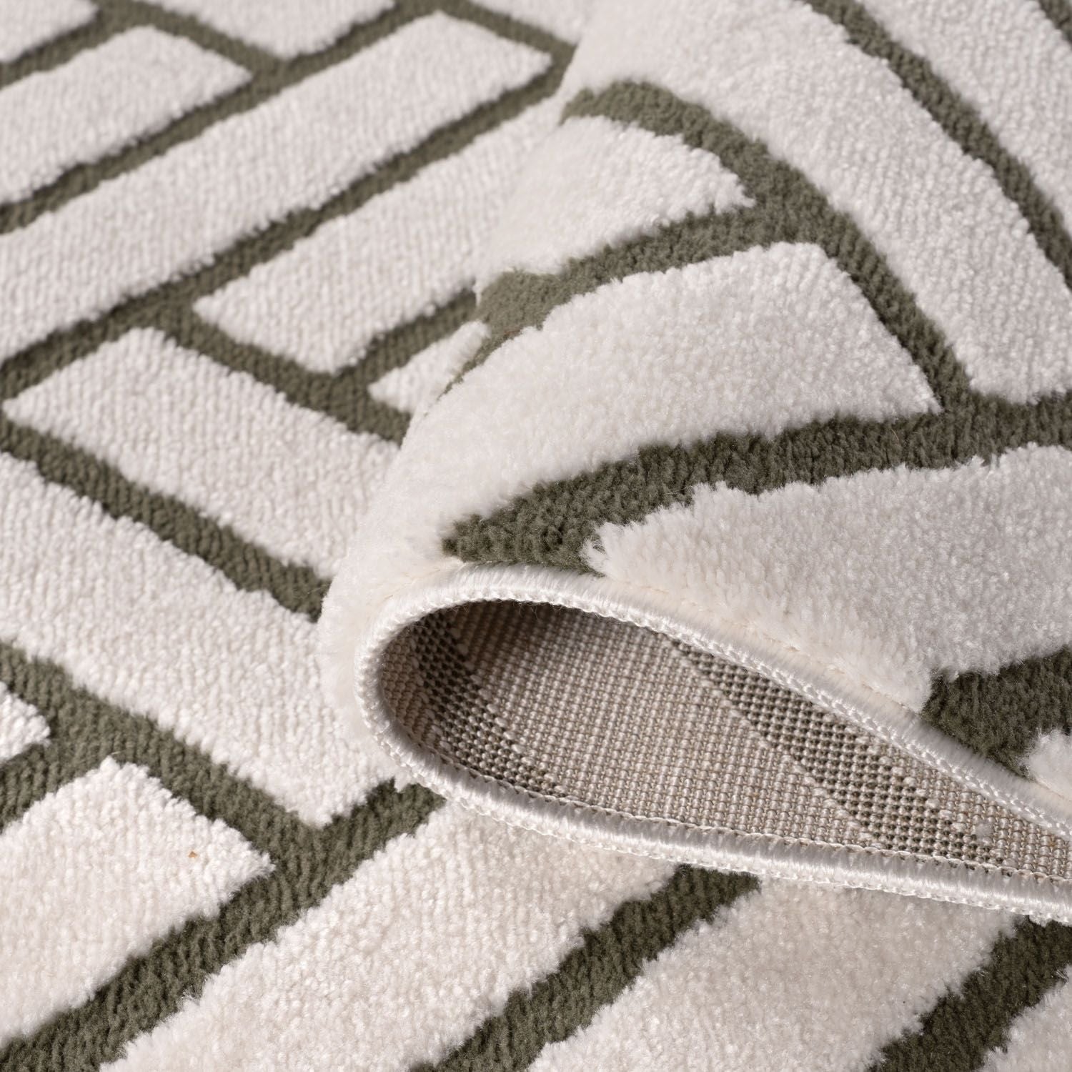 Loft Chevron Green Rug - PN Home