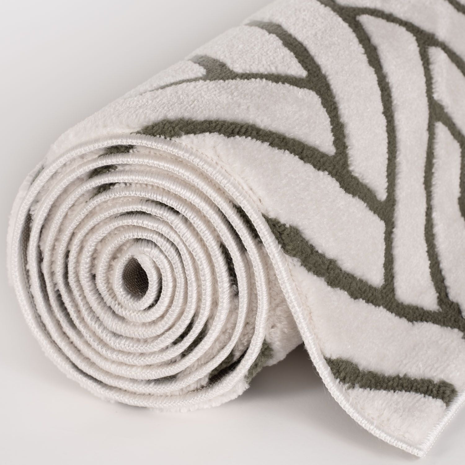 Loft Chevron Green Rug - PN Home