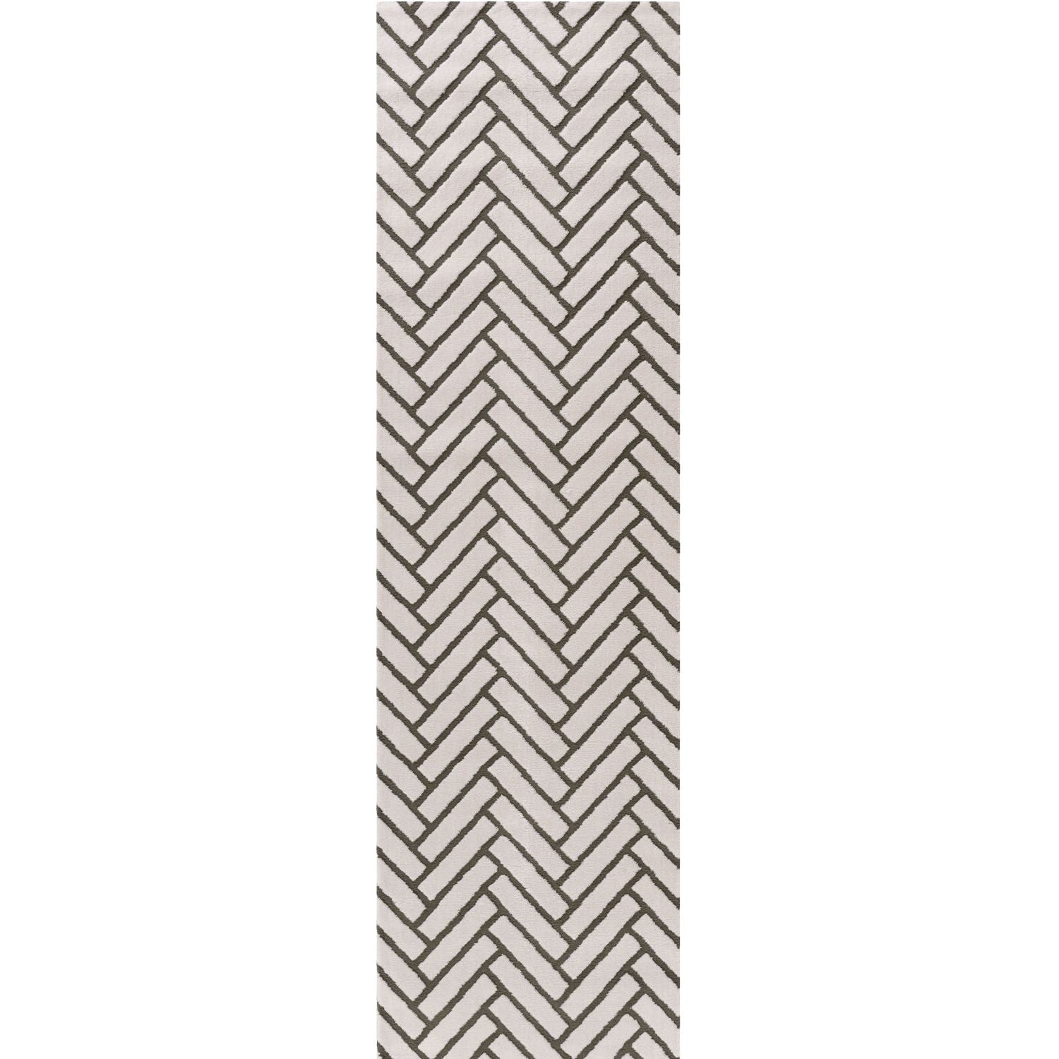 Loft Chevron Green Rug - PN Home