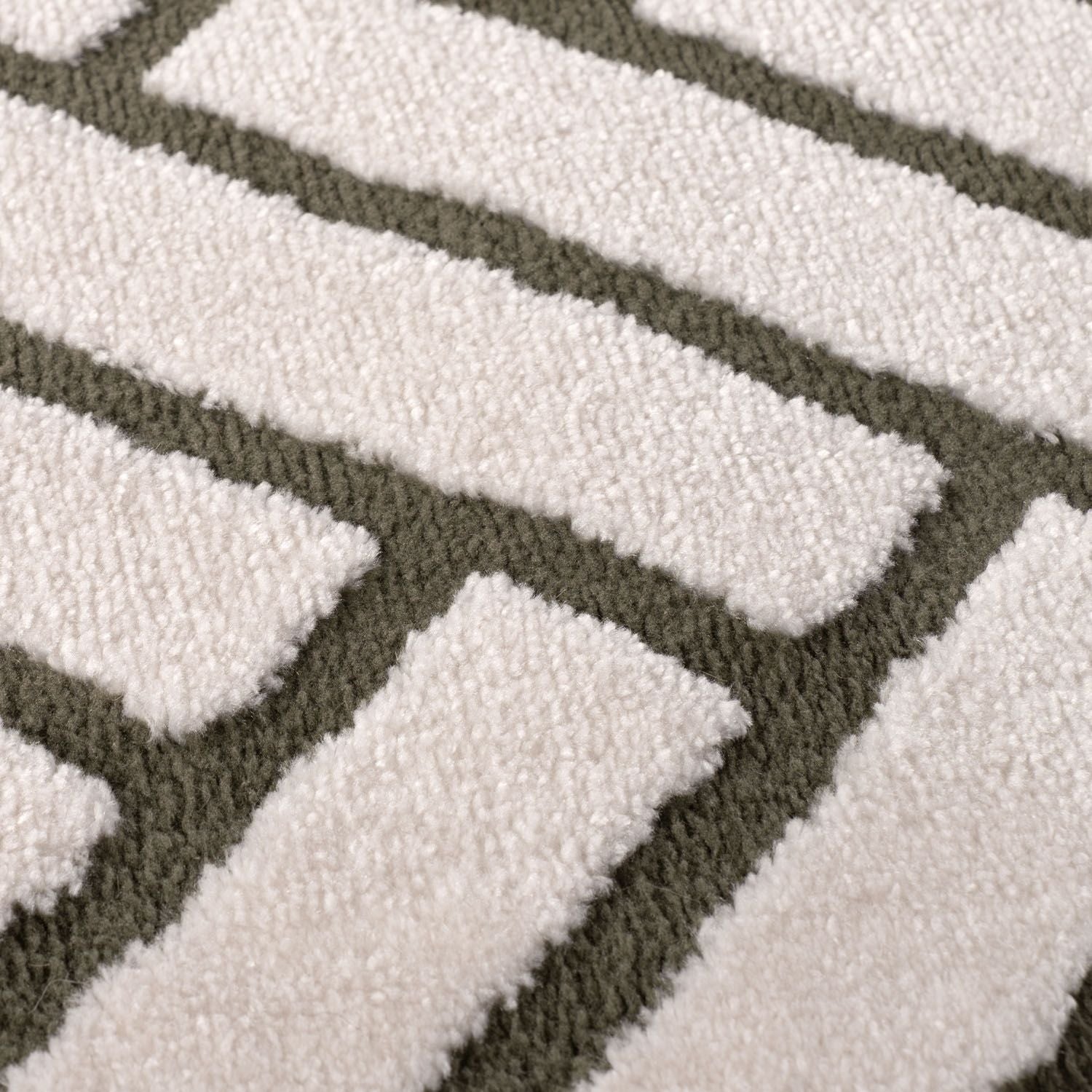 Loft Chevron Green Rug - PN Home