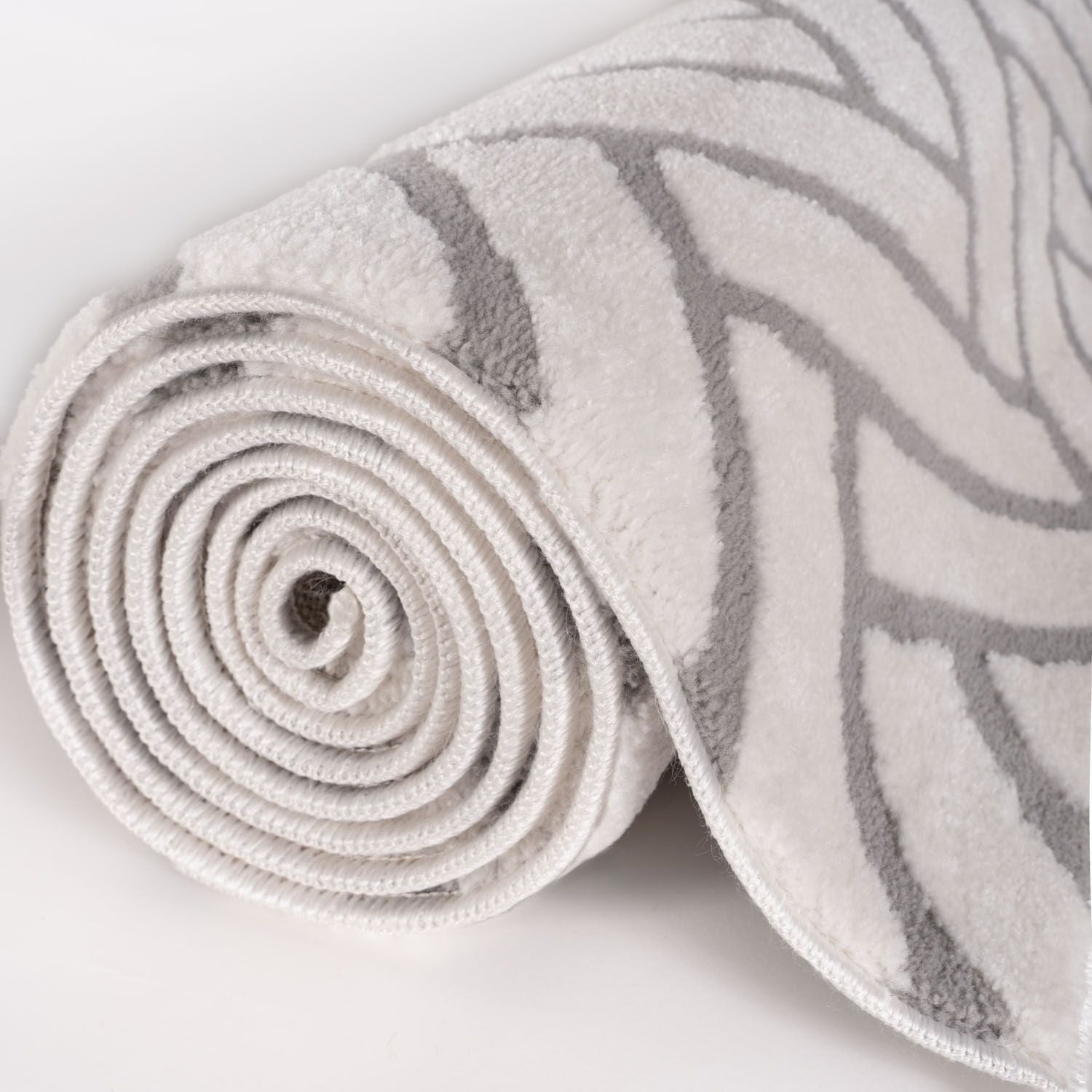 Loft Chevron Grey Rug - PN Home