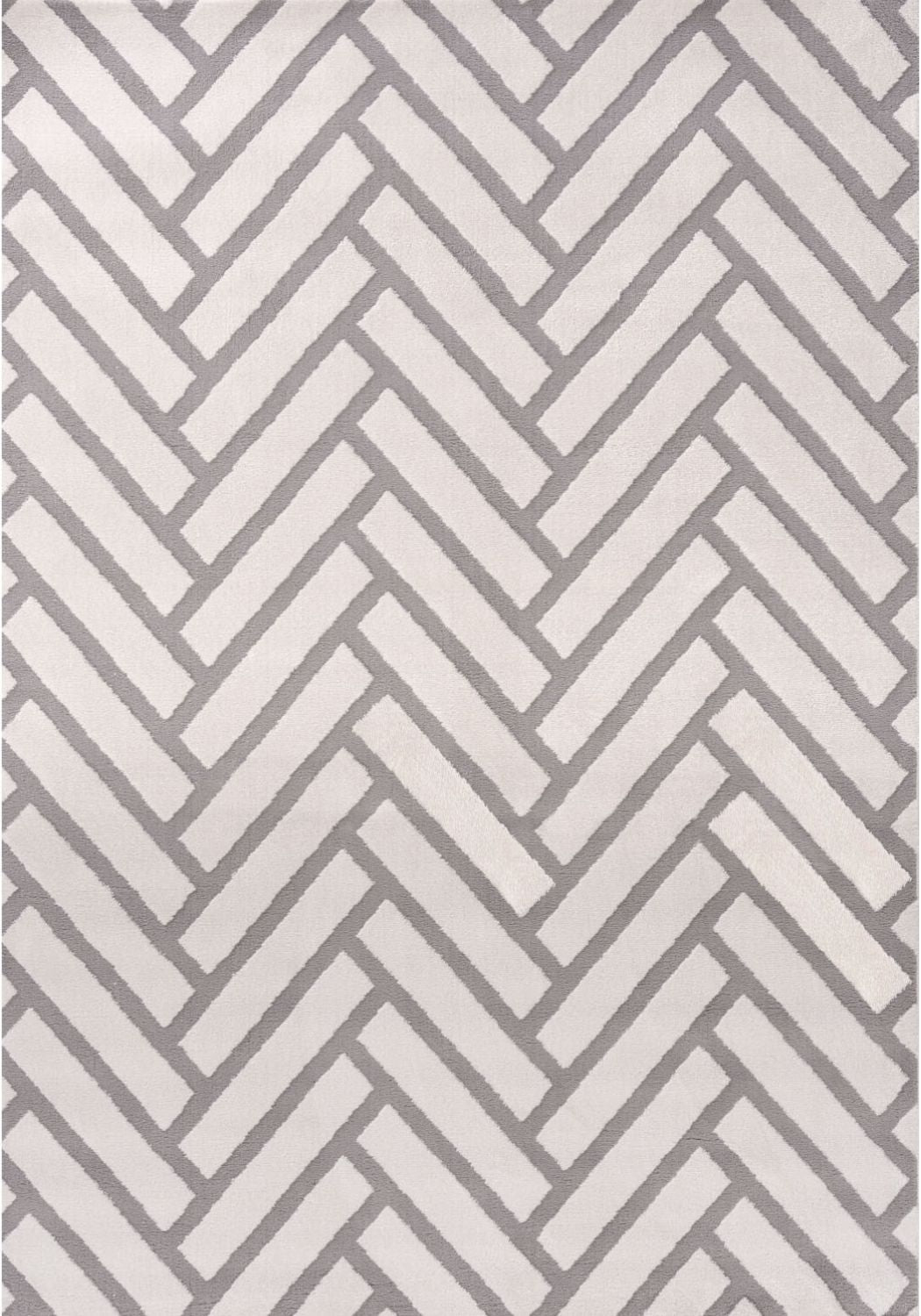 Loft Chevron Grey Rug - PN Home