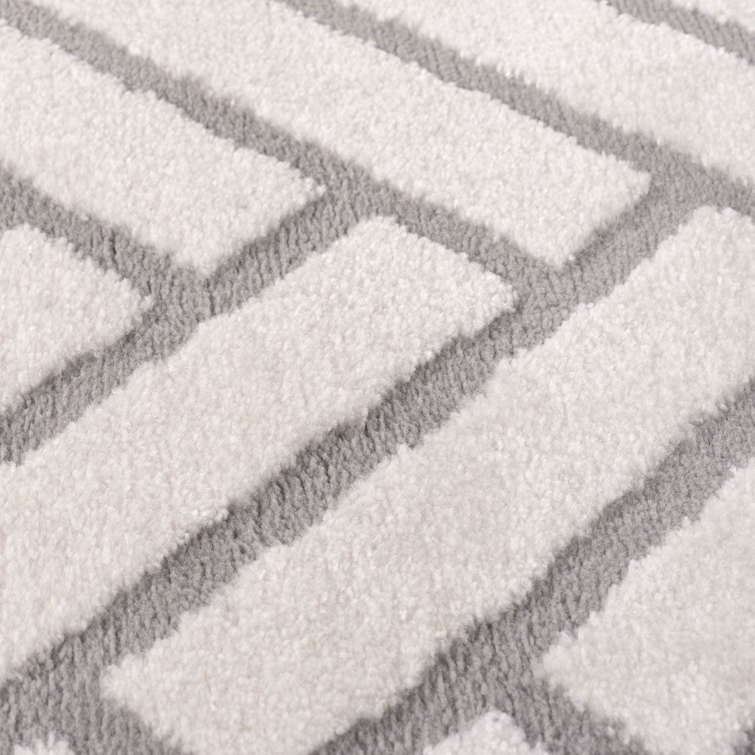 Loft Chevron Grey Rug - PN Home