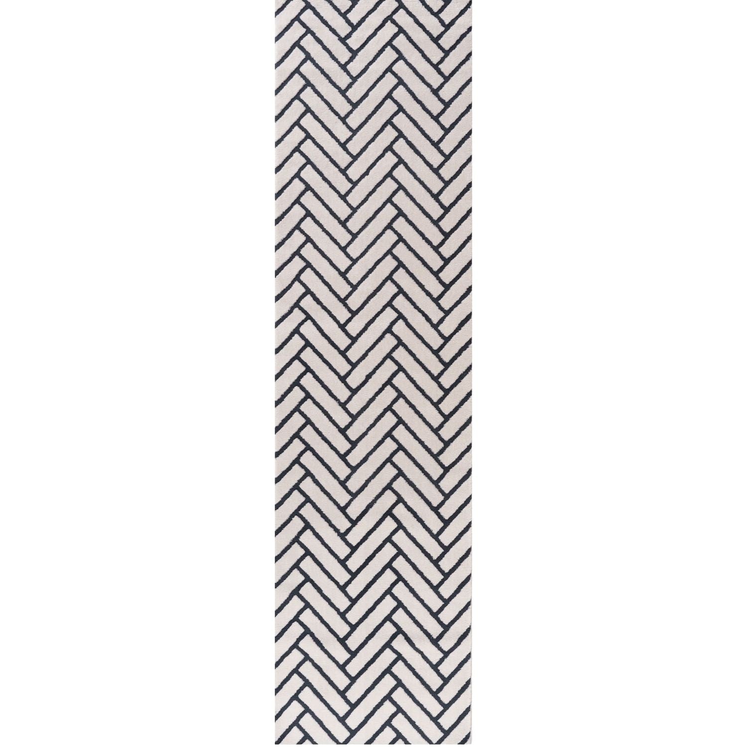 Loft Chevron Blue Rug - PN Home