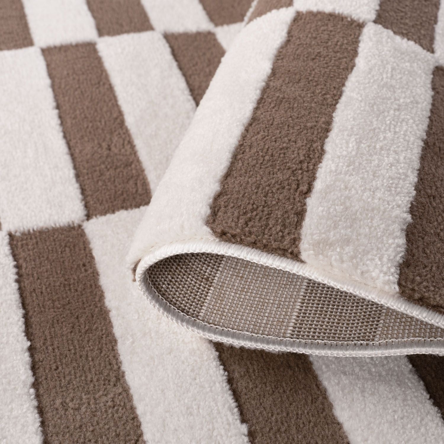 Loft Striped Brown Rug - PN Home