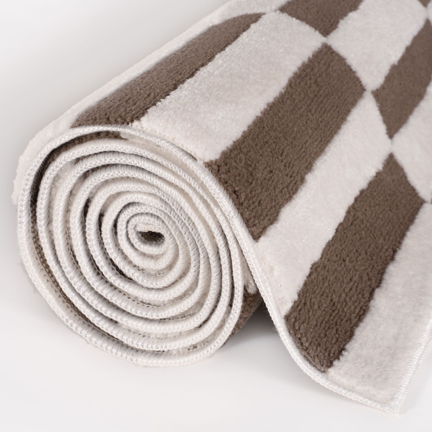 Loft Striped Brown Rug - PN Home