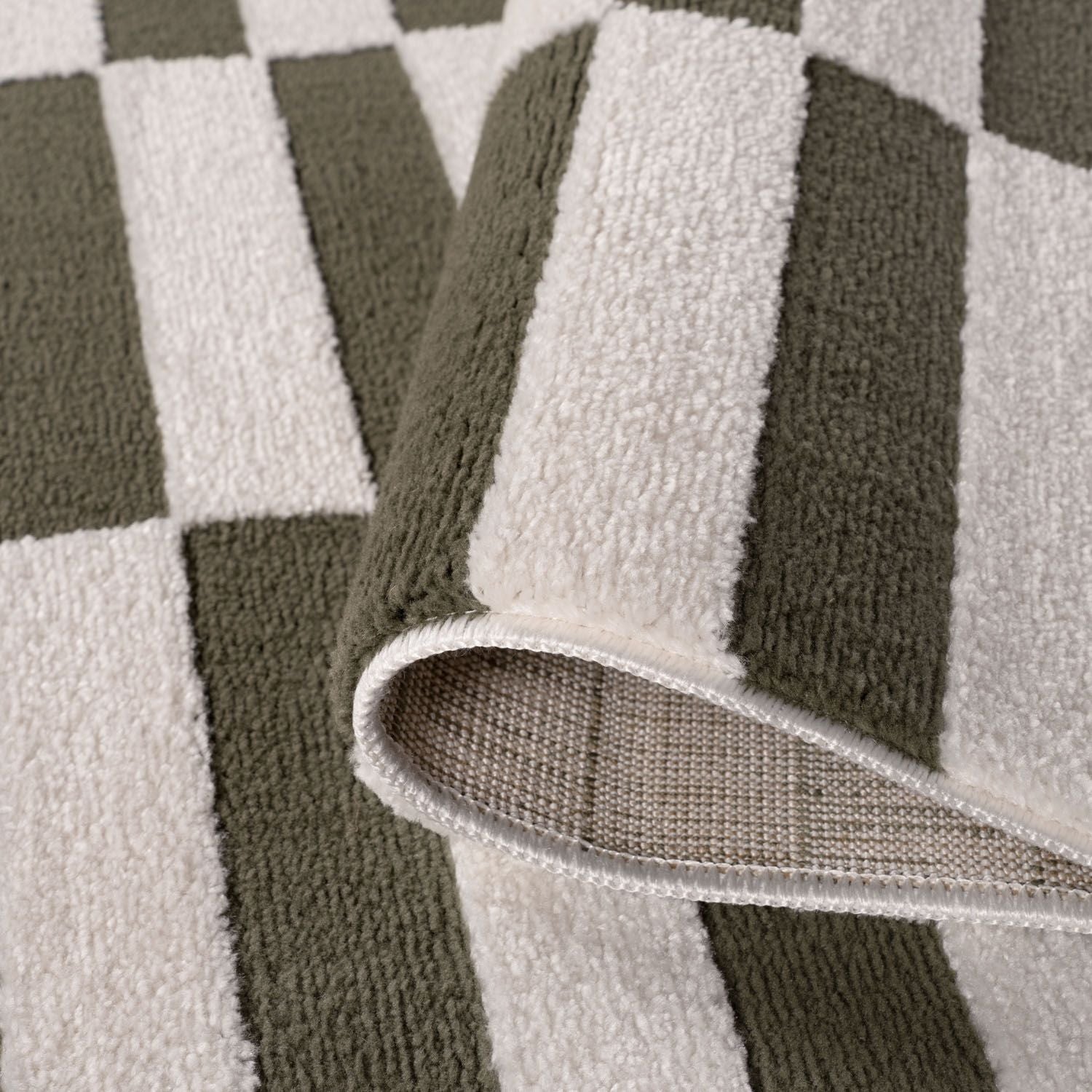 Loft Striped Green Rug - PN Home