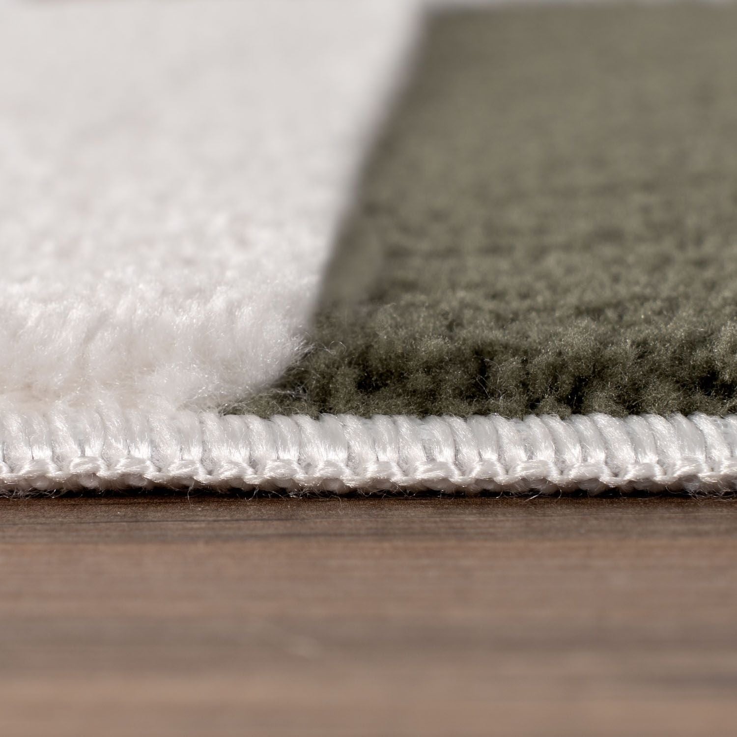 Loft Striped Green Rug - PN Home