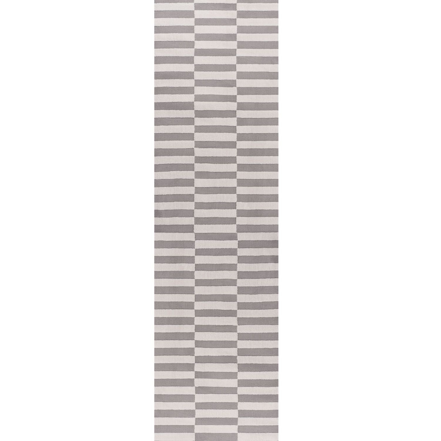 Loft Striped Grey Rug - PN Home