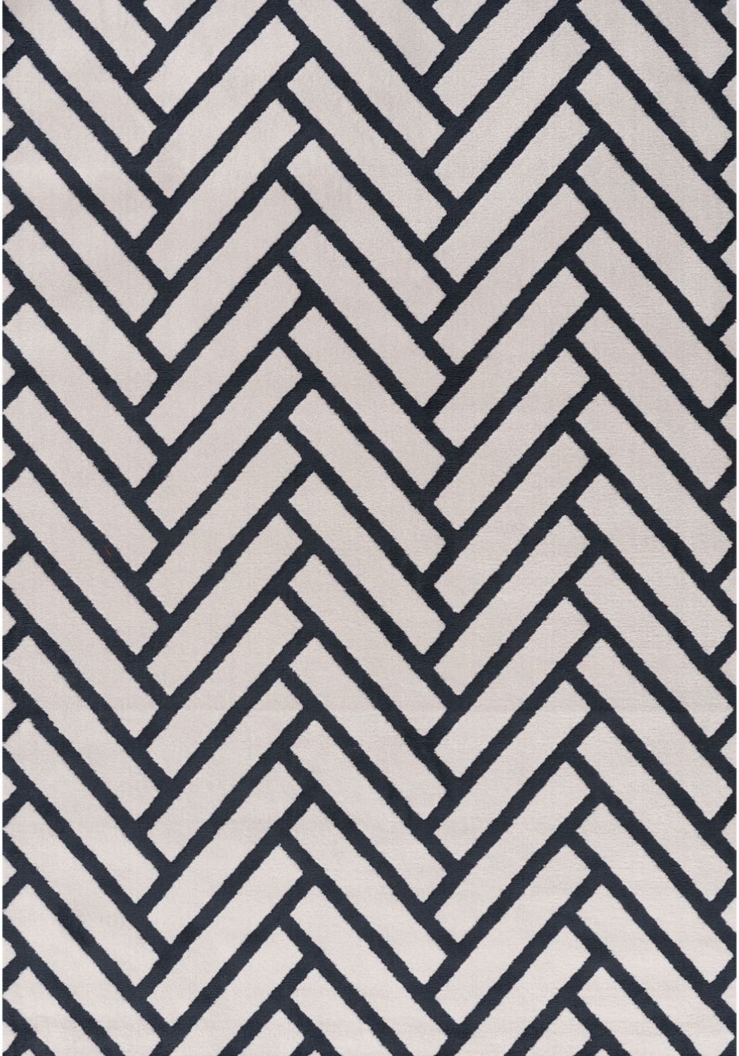 Loft Chevron Blue Rug - PN Home