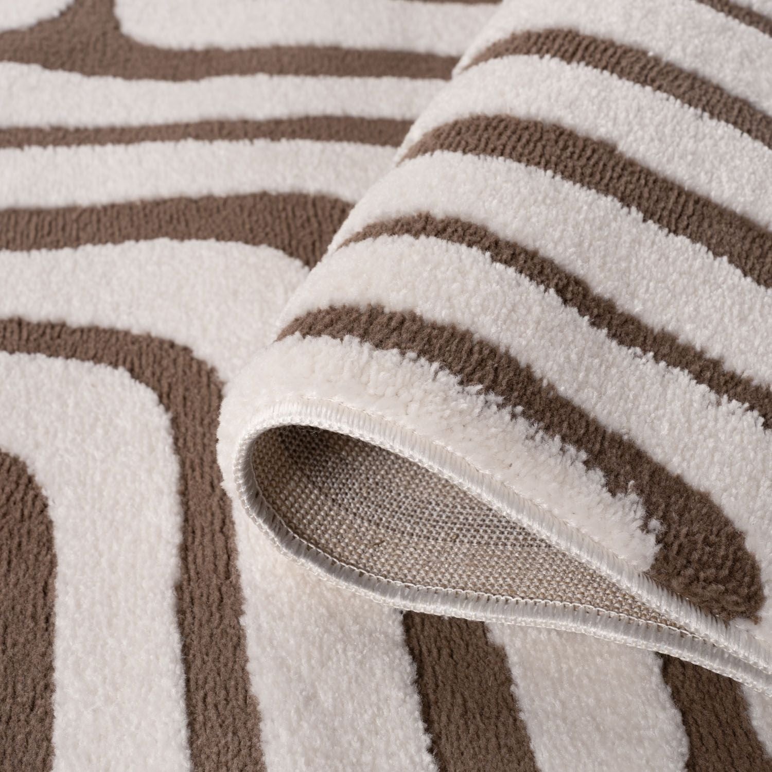 Loft Geometric Brown Rug - PN Home