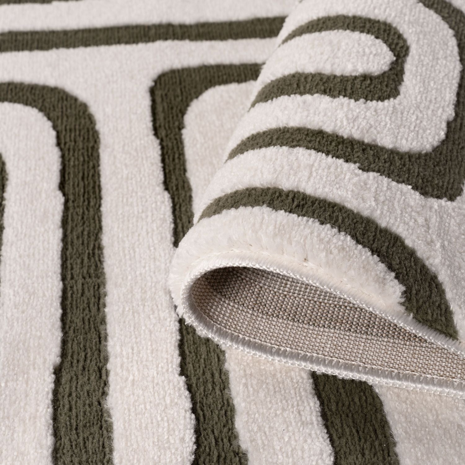 Loft Geometric Green Rug - PN Home